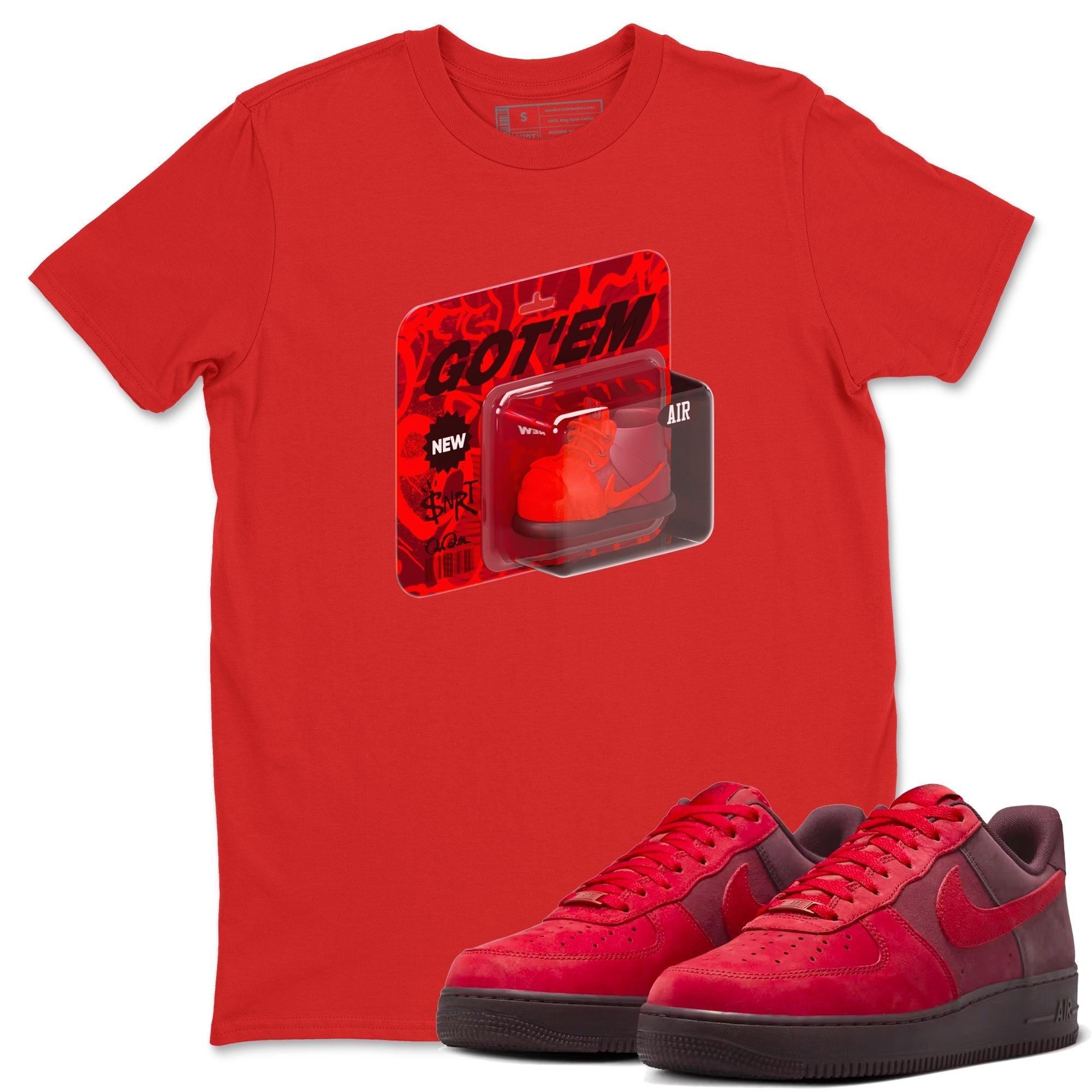 Vintage Toy Packaging snkmatch Tees - Air Force 1 Layers Of Love