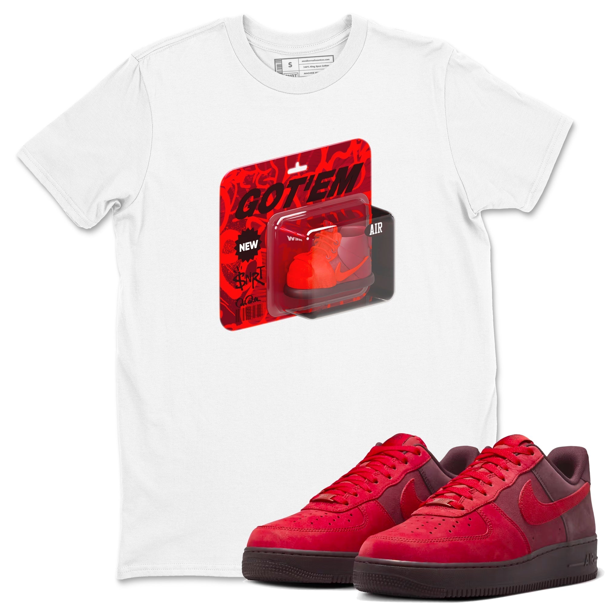Vintage Toy Packaging snkmatch Tees - Air Force 1 Layers Of Love