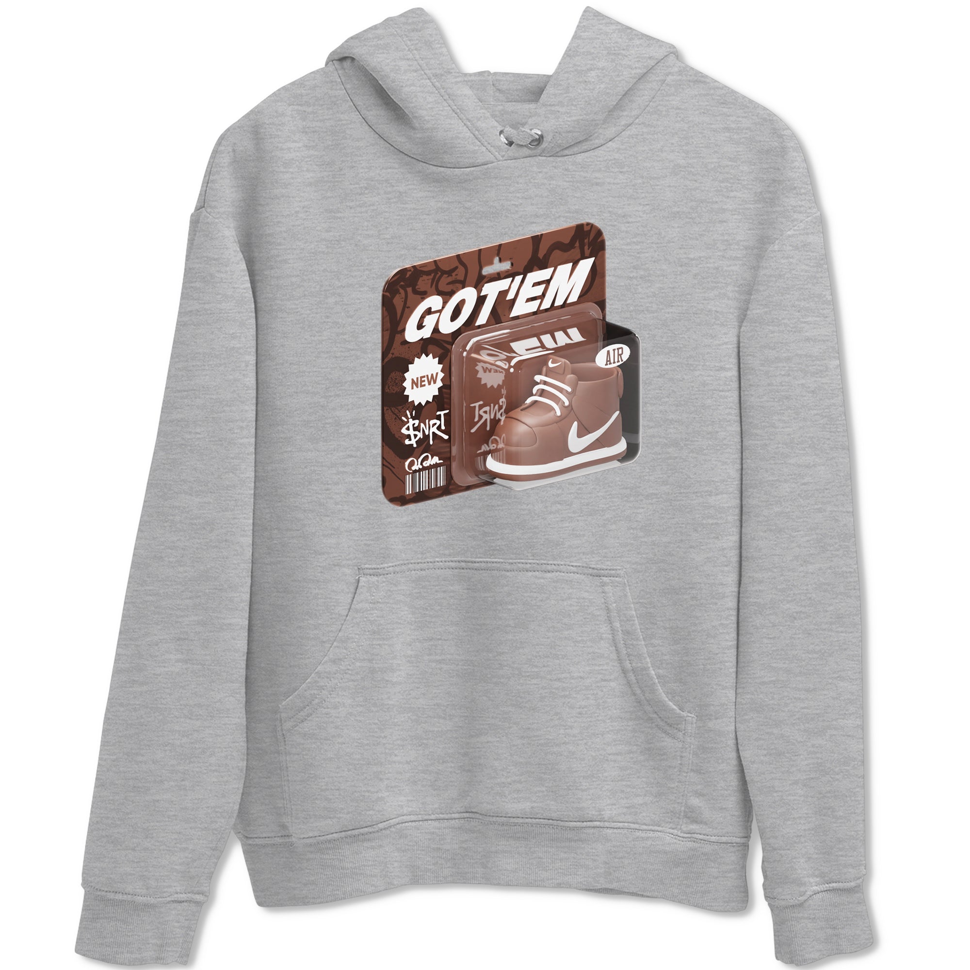 Vintage Toy Packaging snkmatch Tee - Air Force 1 Chocolate
