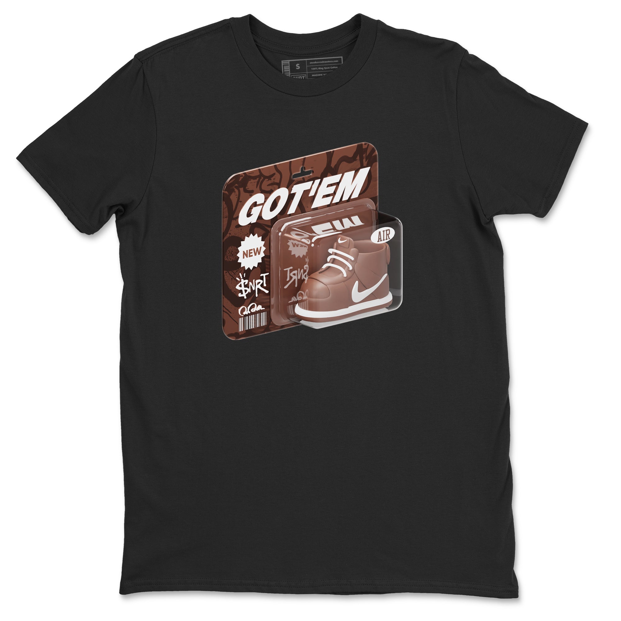 Vintage Toy Packaging snkmatch Tee - Air Force 1 Chocolate