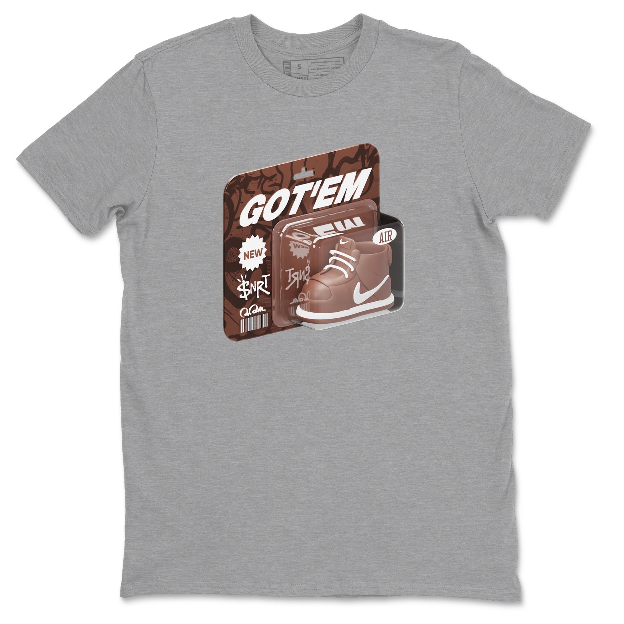 Vintage Toy Packaging snkmatch Tee - Air Force 1 Chocolate