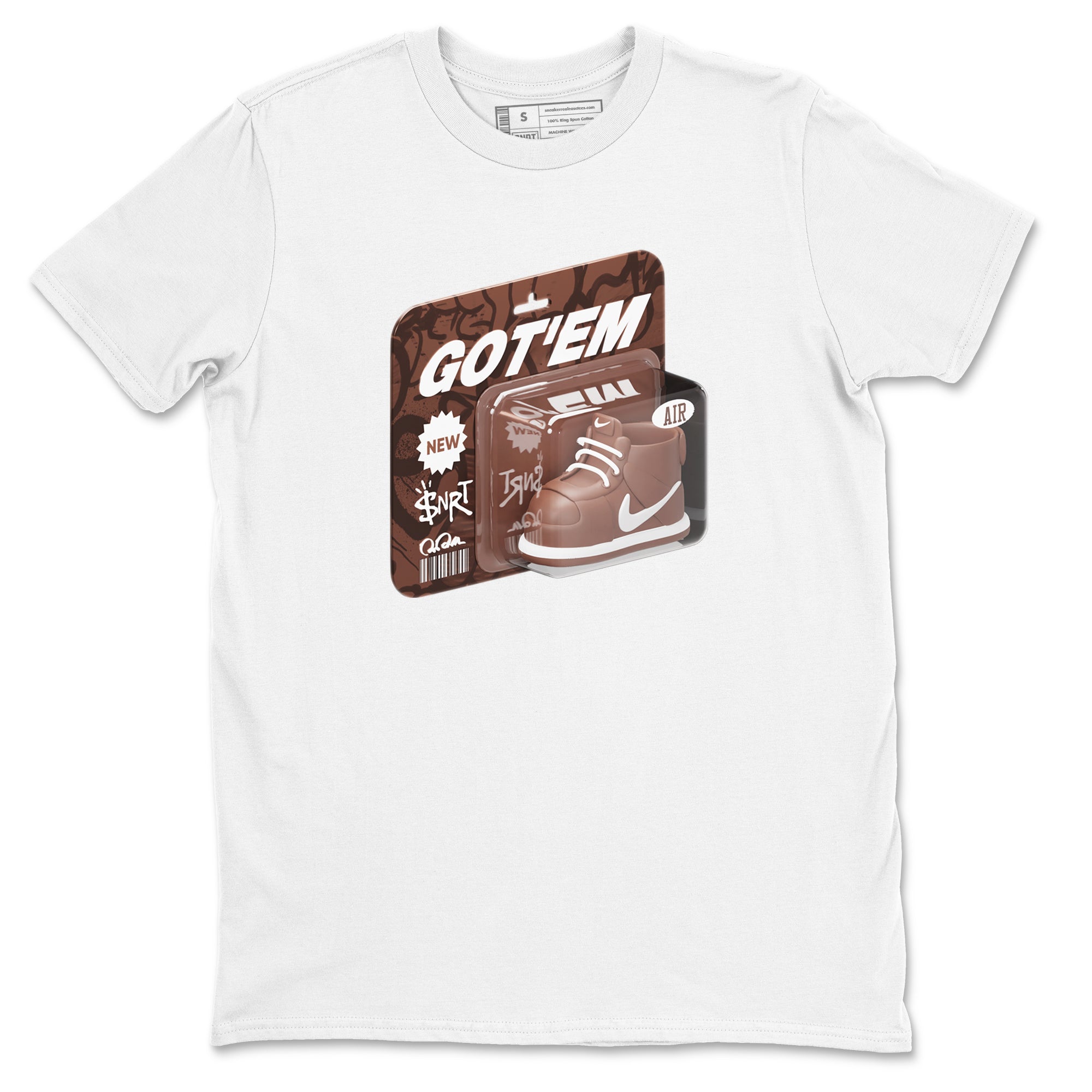 Vintage Toy Packaging snkmatch Tee - Air Force 1 Chocolate