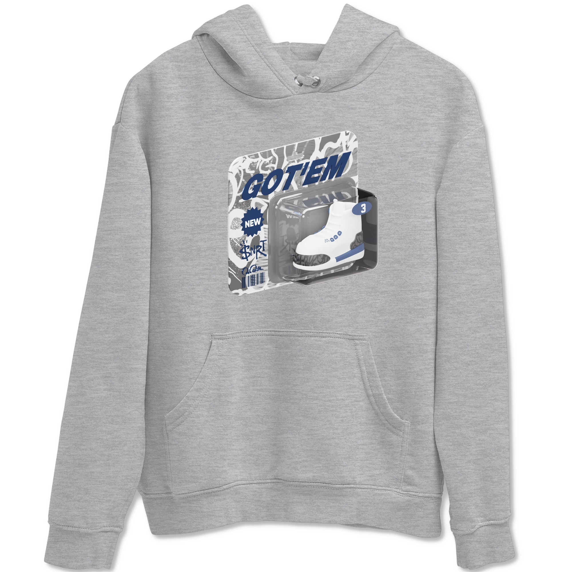 Vintage Toy Packaging snkmatch Tees - Air Jordan 3 Midnight Navy 2023