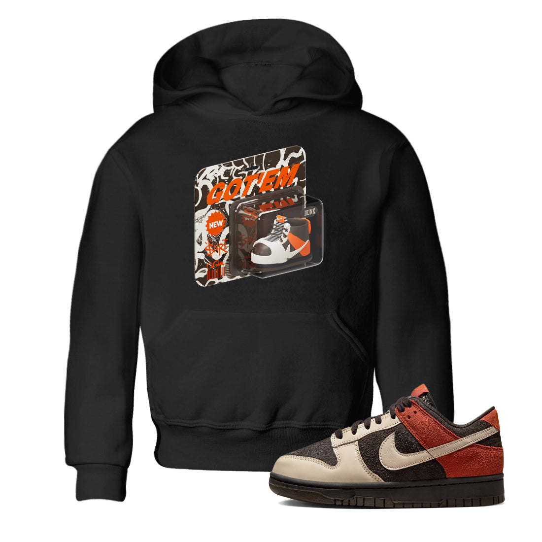 Vintage Toy Packaging snkmatch Tee Kids - Dunk Red Panda