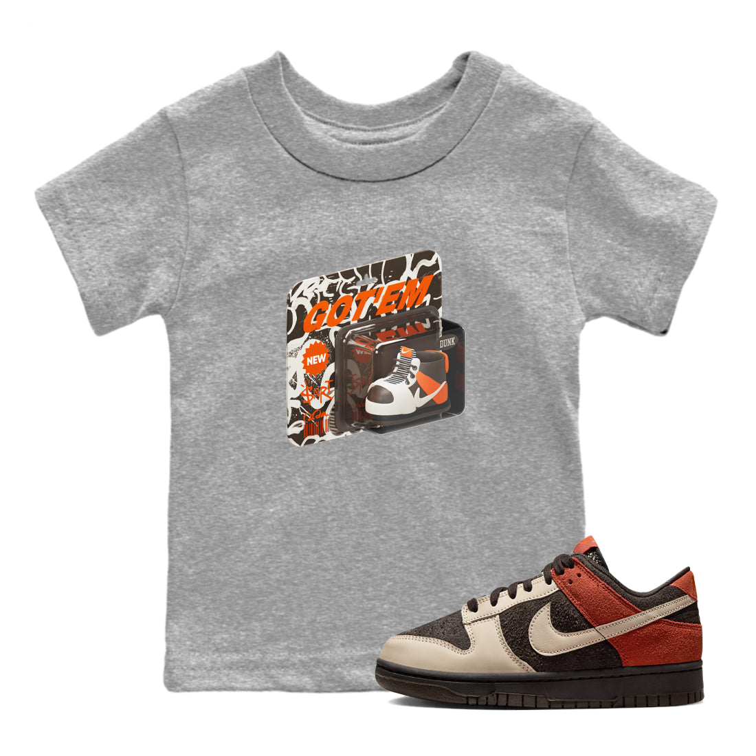 Vintage Toy Packaging snkmatch Tee Kids - Dunk Red Panda