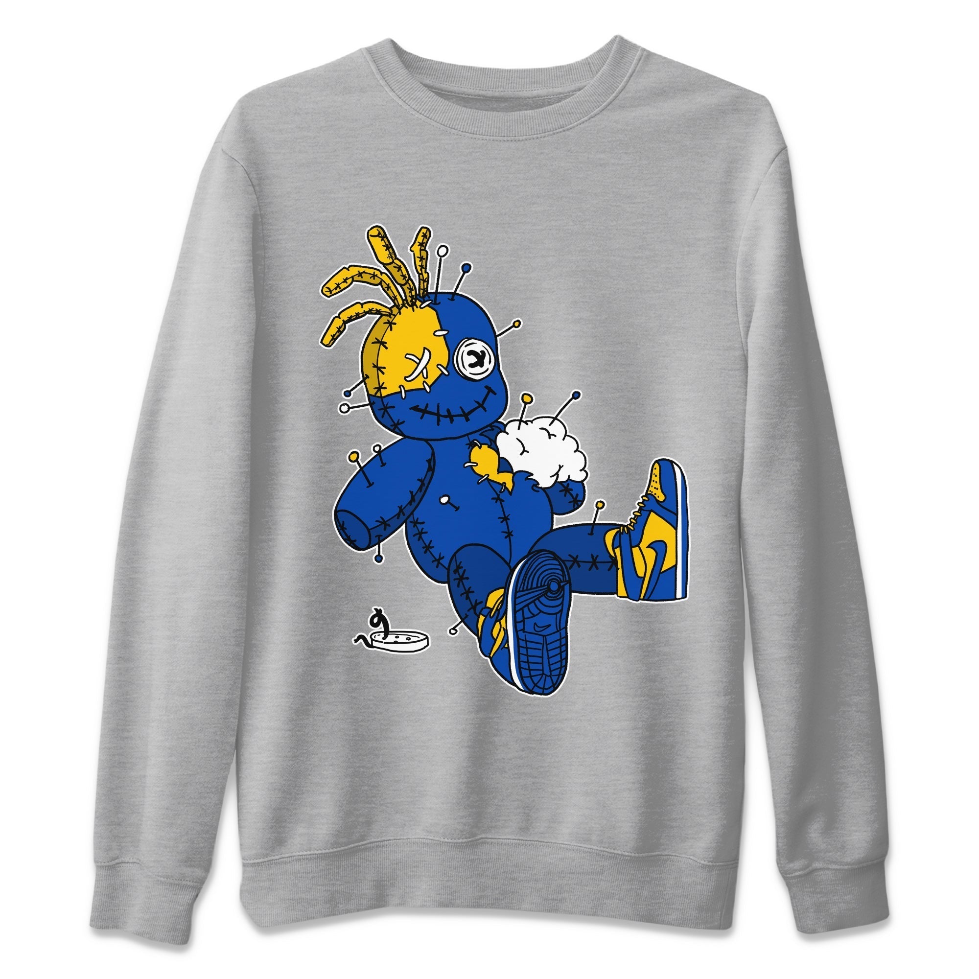 Voodoo Doll Unisex Tops - Air Jordan 1 Game Royal Varsity Maize