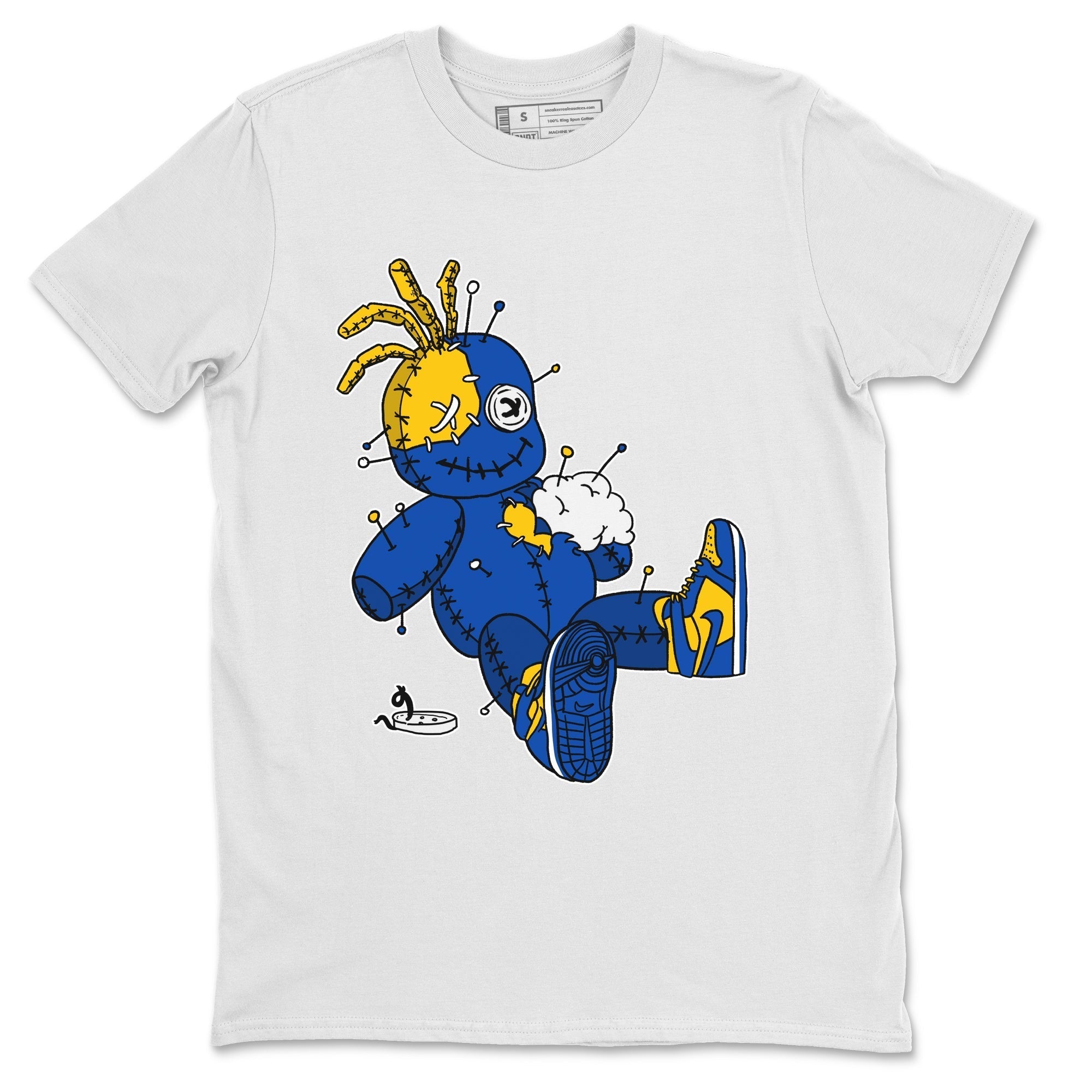 Voodoo Doll Unisex Tops - Air Jordan 1 Game Royal Varsity Maize