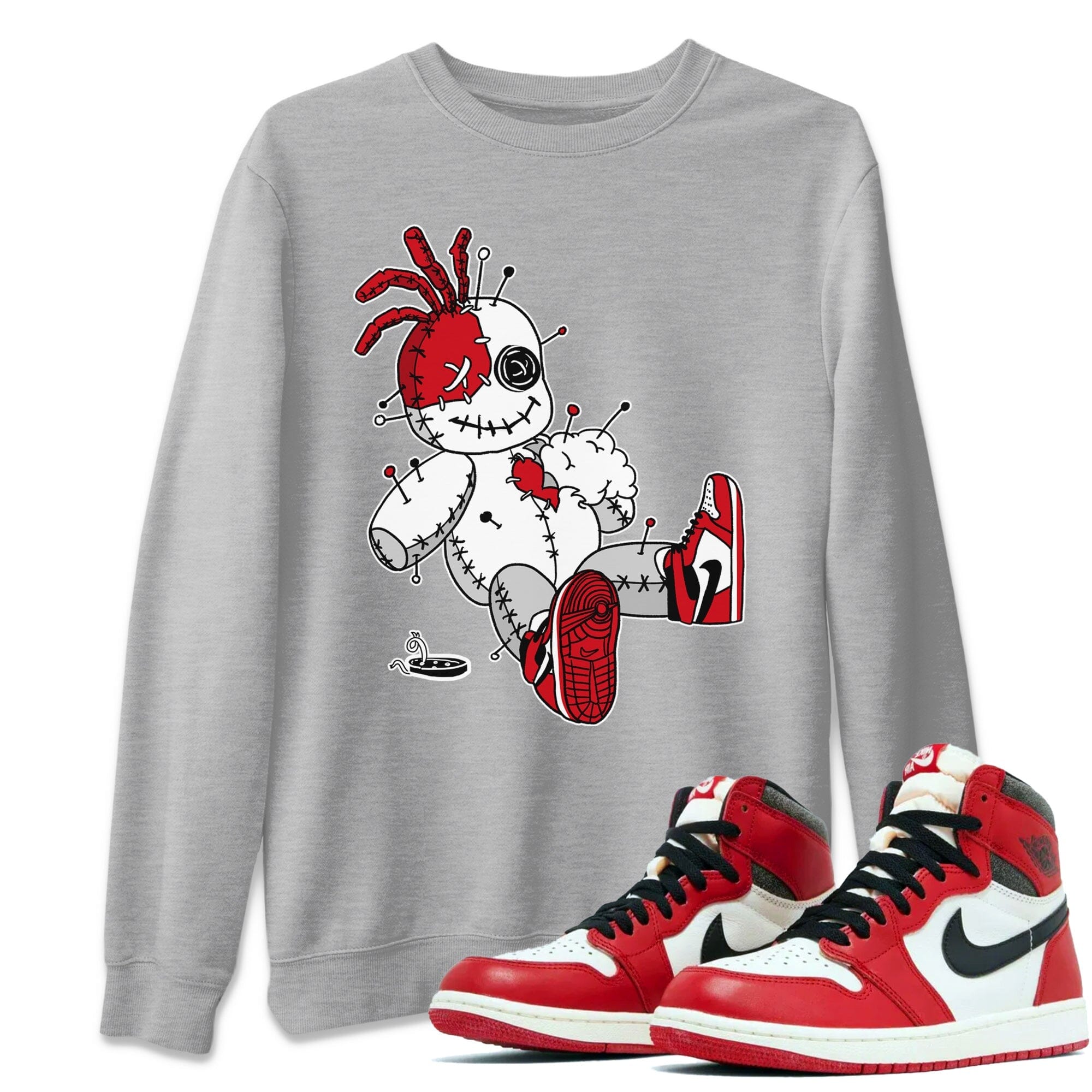 Voodoo Doll Unisex Tops - Air Jordan 1 Lost & Found
