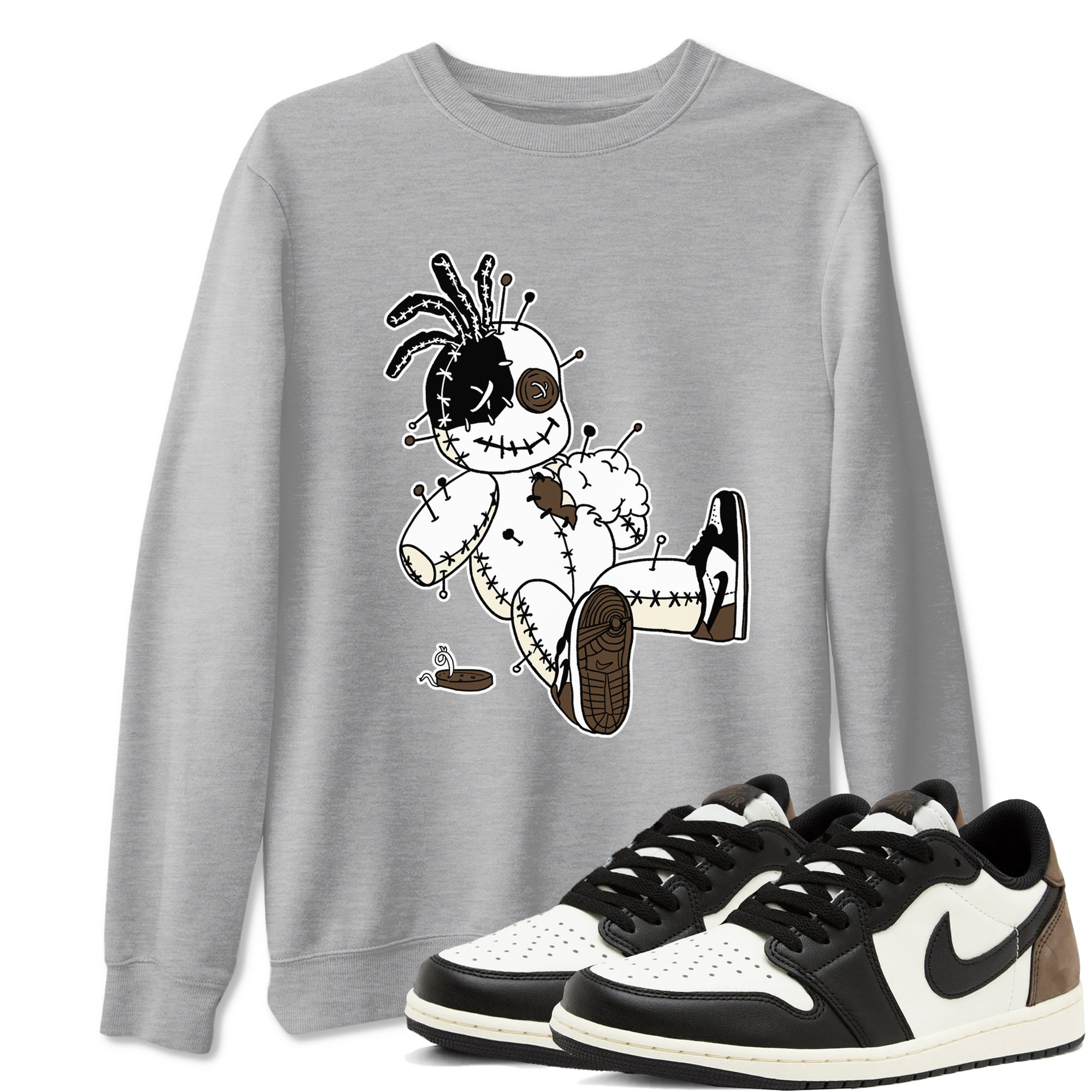 Voodoo Doll snkmatch Tees - Air Jordan 1 Mocha