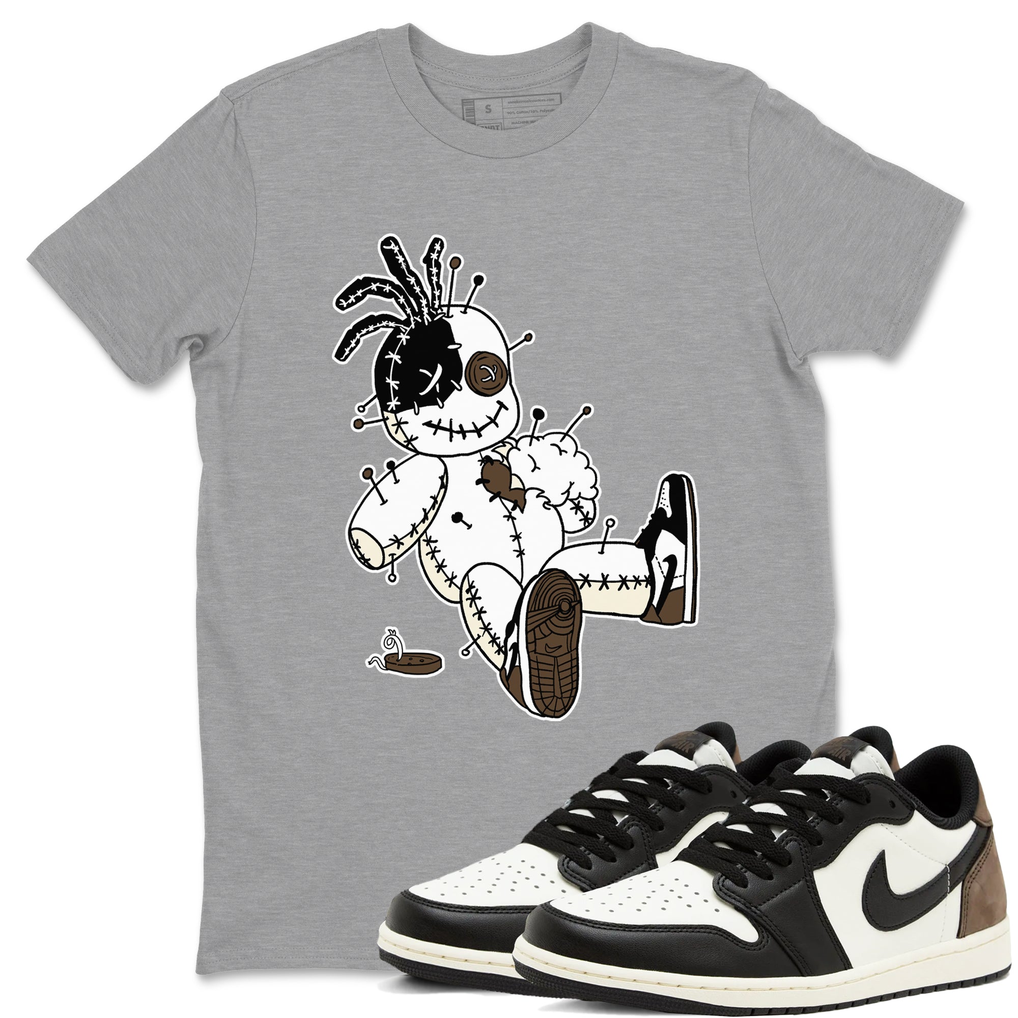 Voodoo Doll snkmatch Tees - Air Jordan 1 Mocha