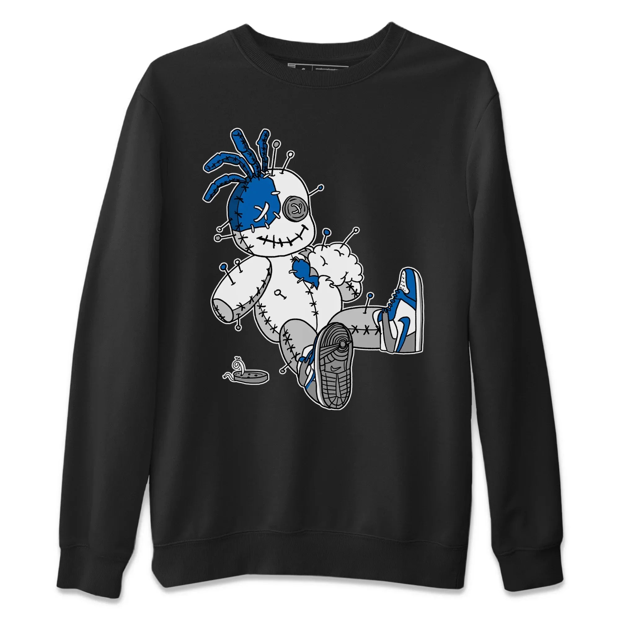 Voodoo Doll Unisex Tops - Air Jordan 1 True Blue