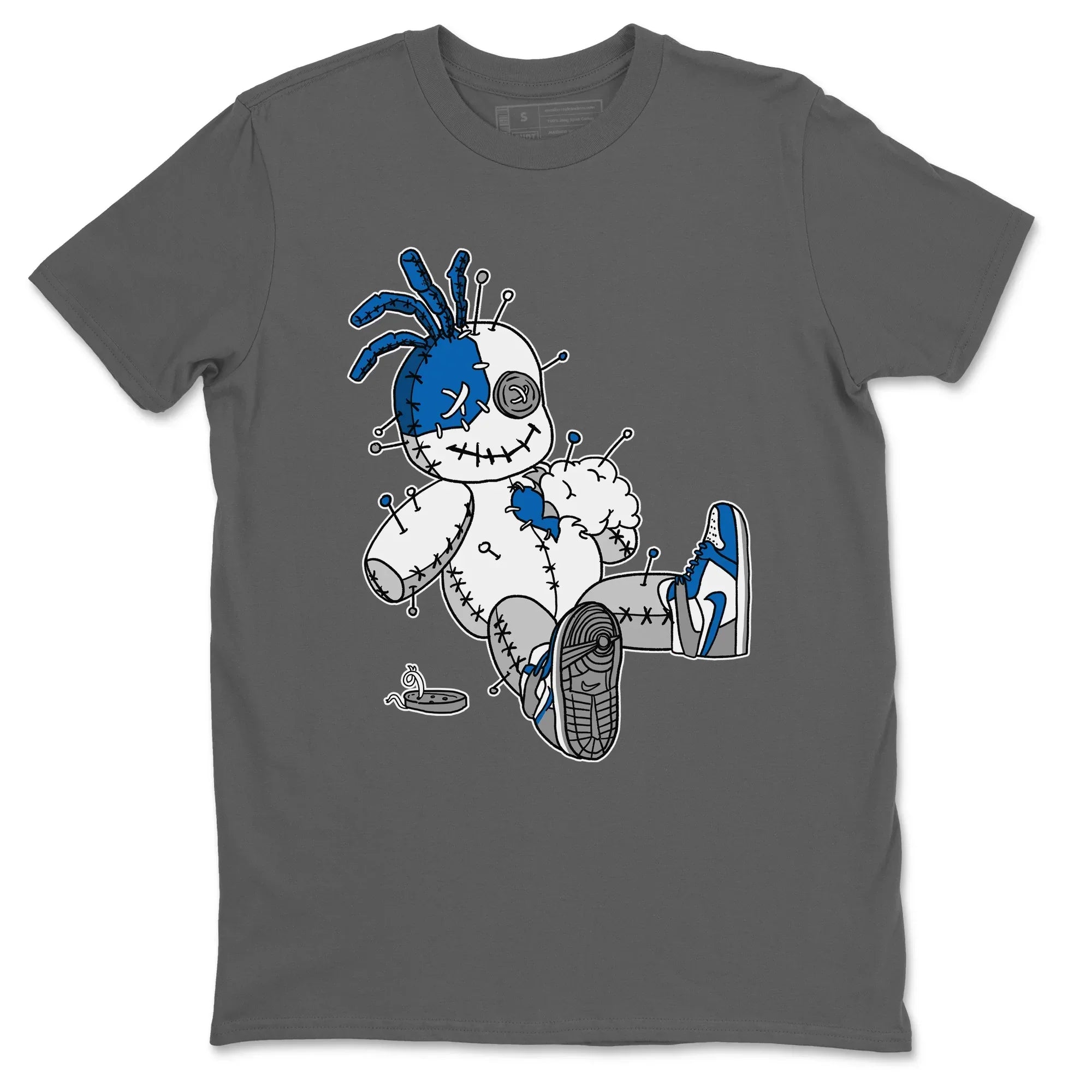 Voodoo Doll Unisex Tops - Air Jordan 1 True Blue