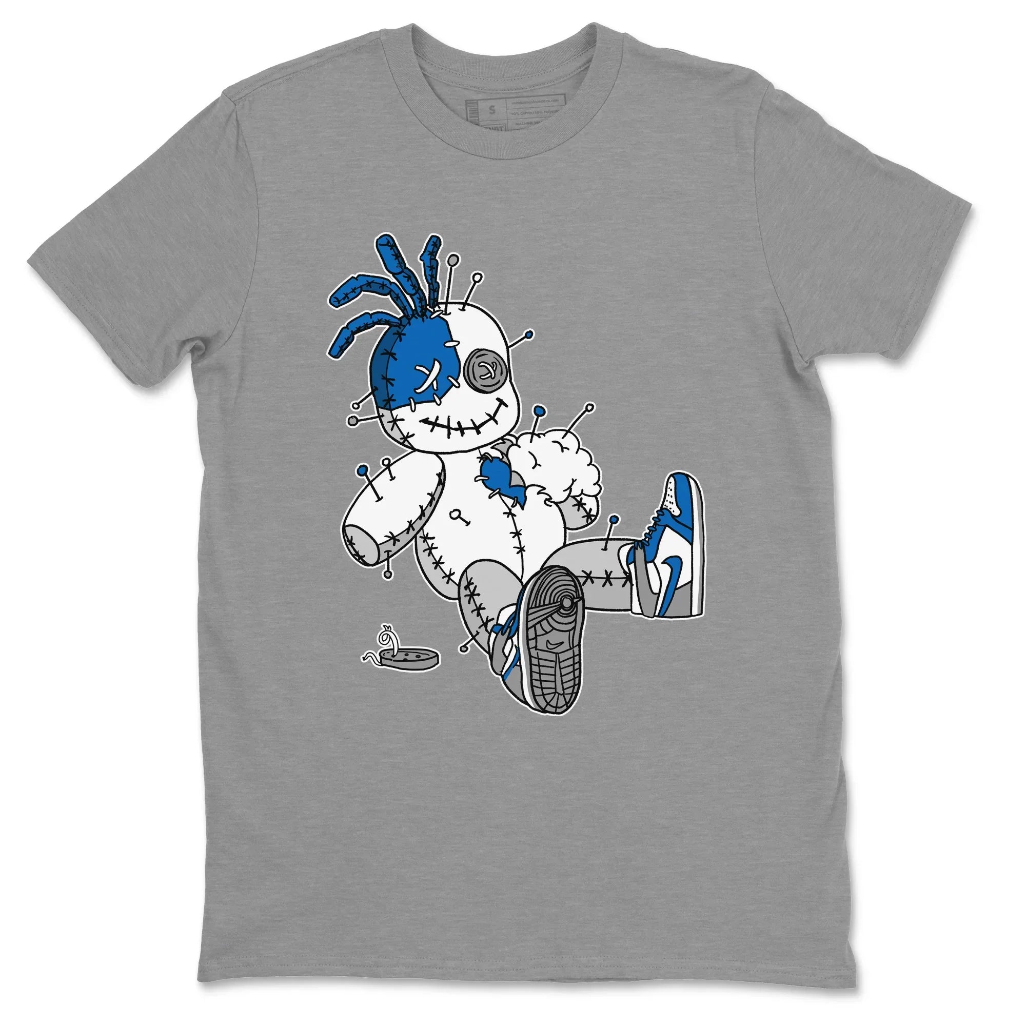 Voodoo Doll Unisex Tops - Air Jordan 1 True Blue