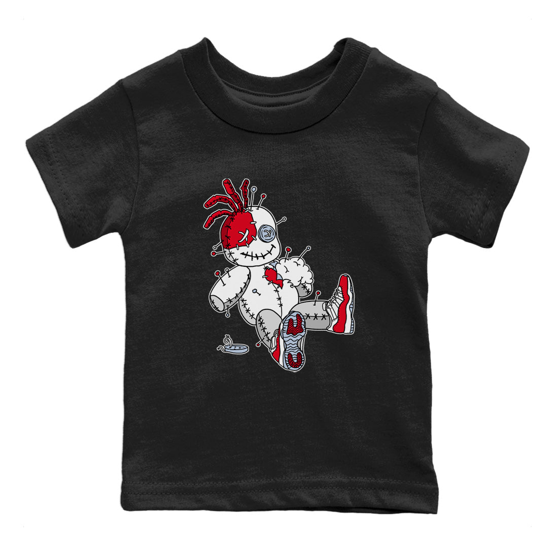 Voodoo Doll Kids Tops - Air Jordan 11 Cherry