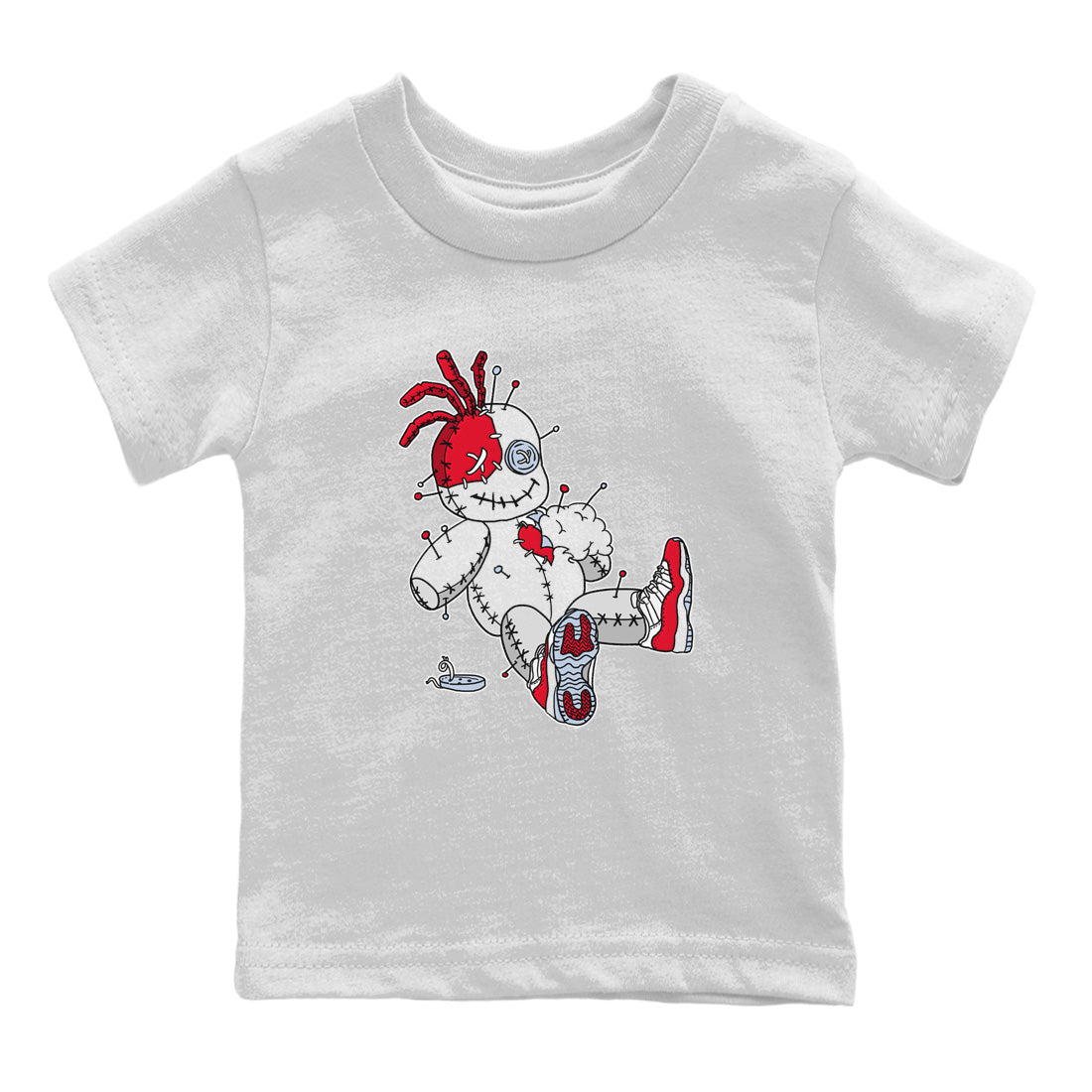 Voodoo Doll Kids Tops - Air Jordan 11 Cherry