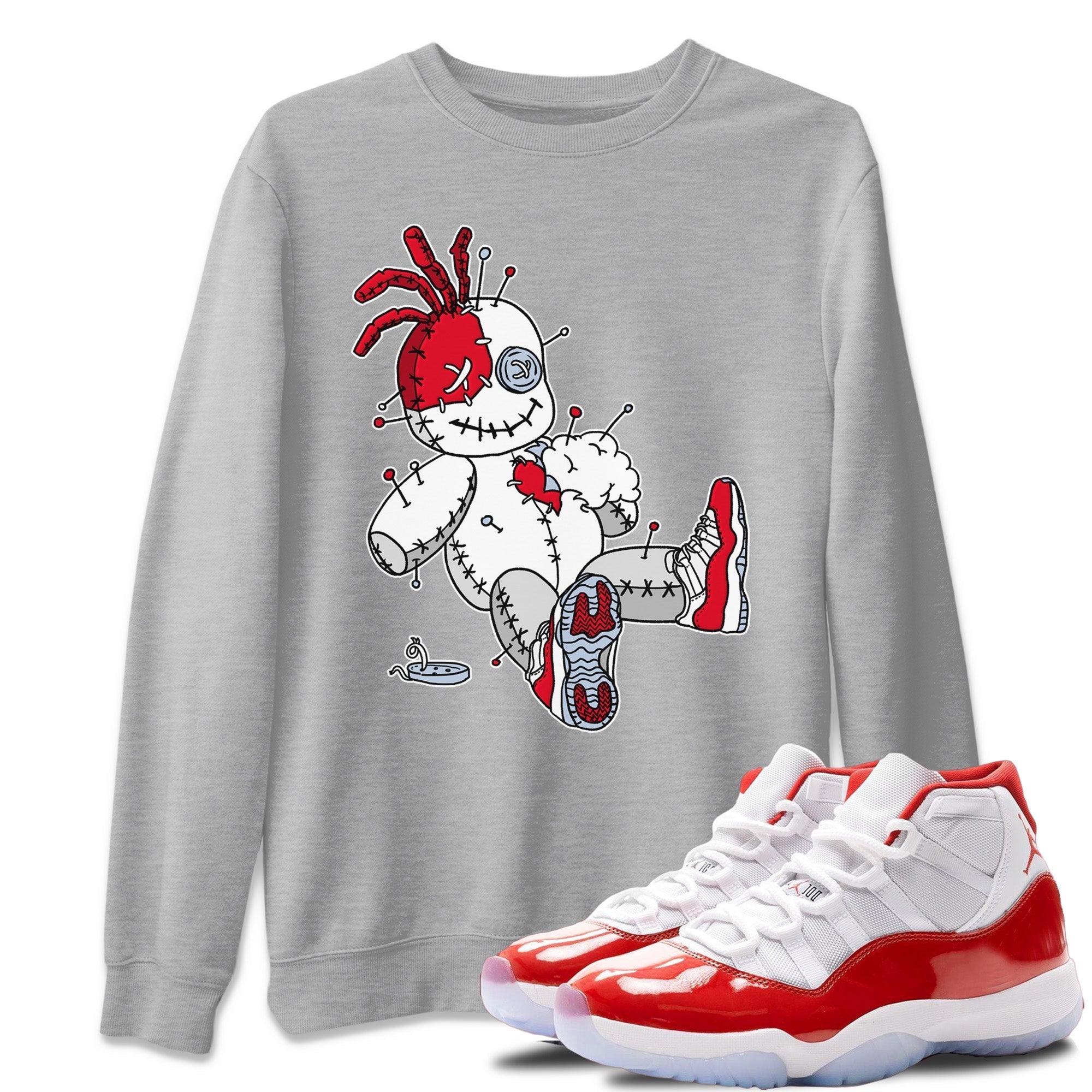 Voodoo Doll Unisex Tops - Air Jordan 11 Cherry