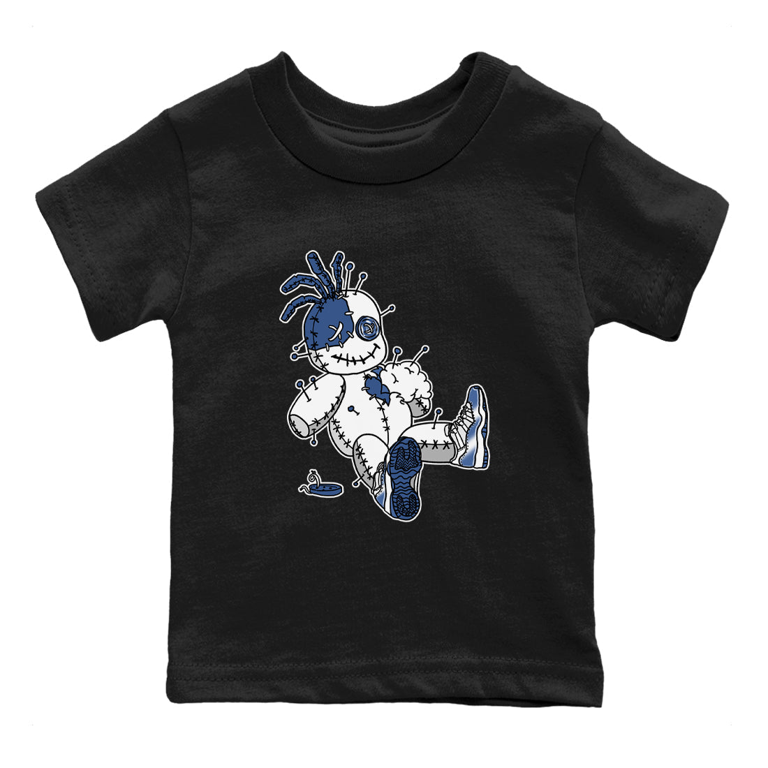 Voodoo Doll snkmatch Tees Kids - Air Jordan 11 Diffused Blue