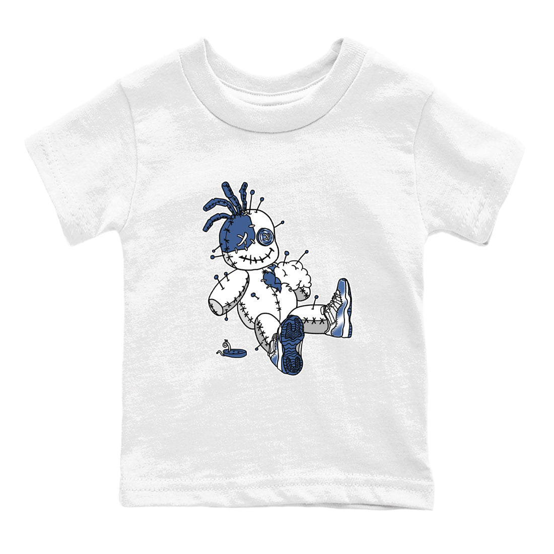 Voodoo Doll snkmatch Tees Kids - Air Jordan 11 Diffused Blue