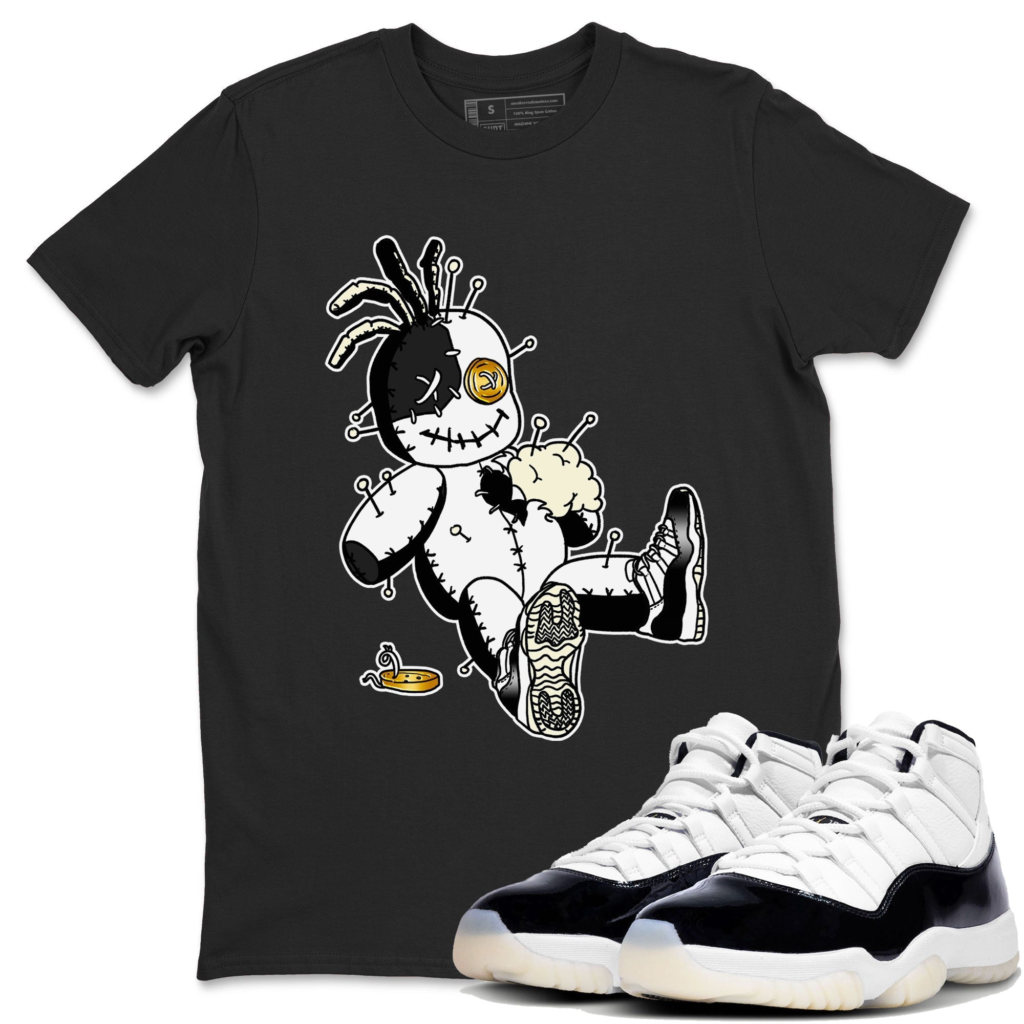 Voodoo Doll snkmatch Tees - Air Jordan 11 Gratitude