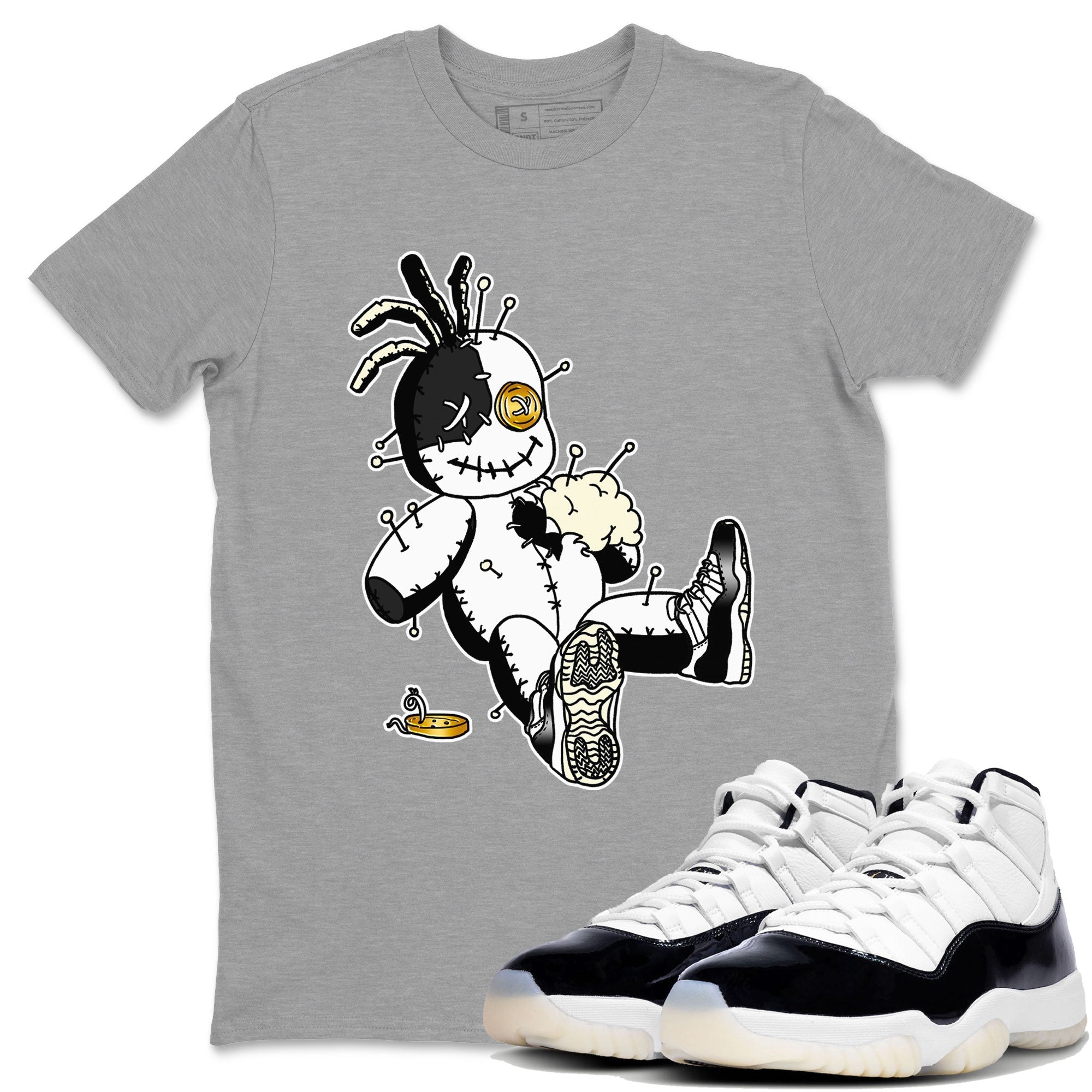 Voodoo Doll snkmatch Tees - Air Jordan 11 Gratitude