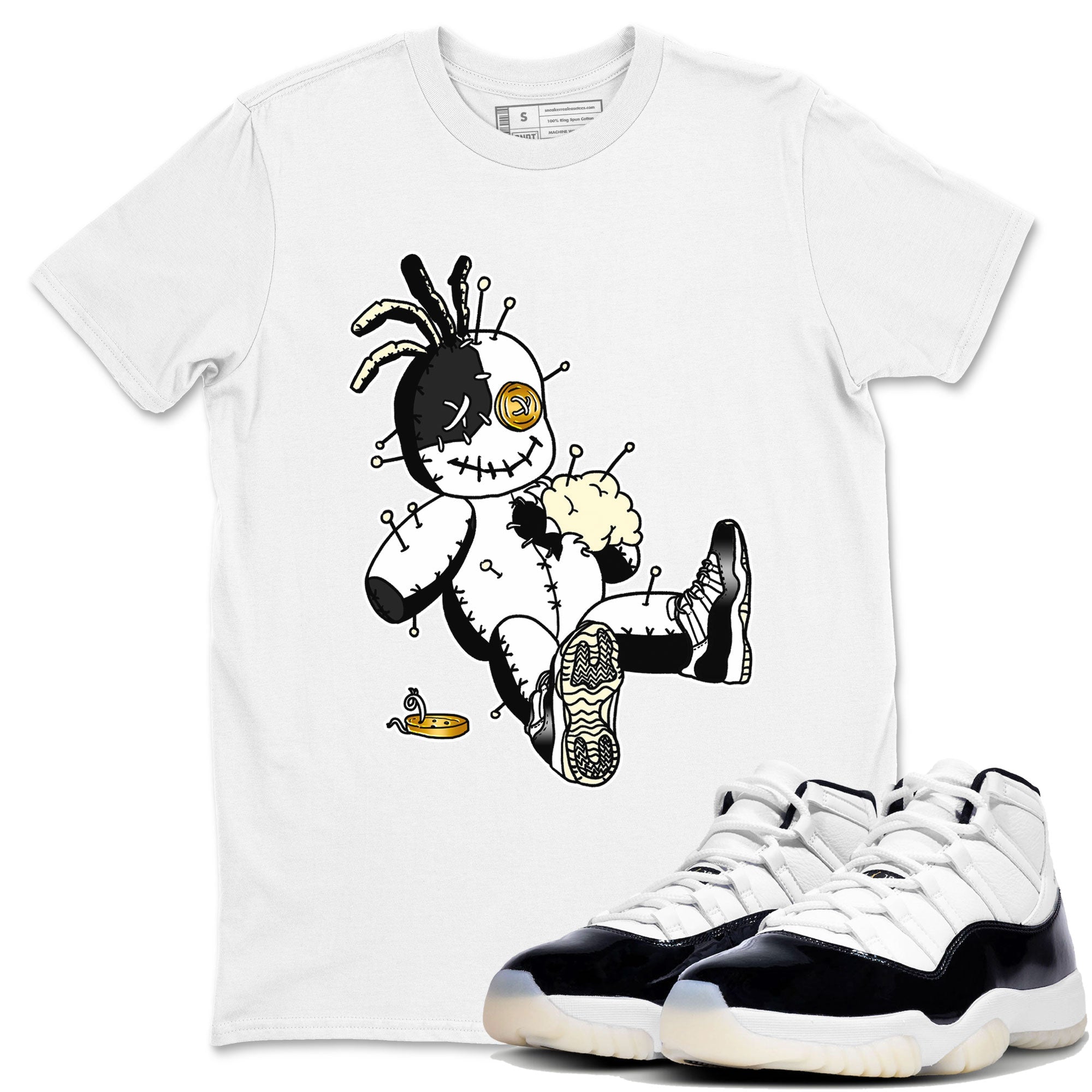 Voodoo Doll snkmatch Tees - Air Jordan 11 Gratitude
