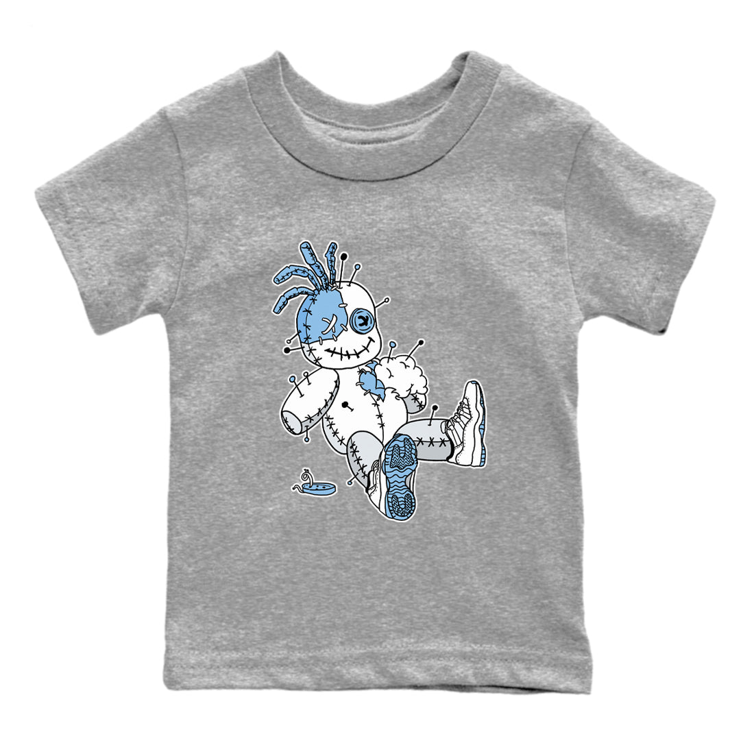 Voodoo Doll snkmatch Tees Kids - Air Jordan 11 Legend Blue