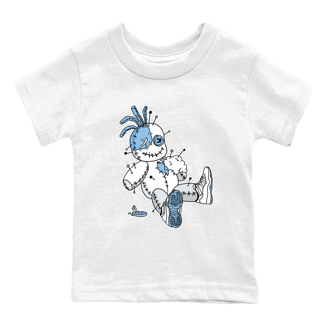 Voodoo Doll snkmatch Tees Kids - Air Jordan 11 Legend Blue