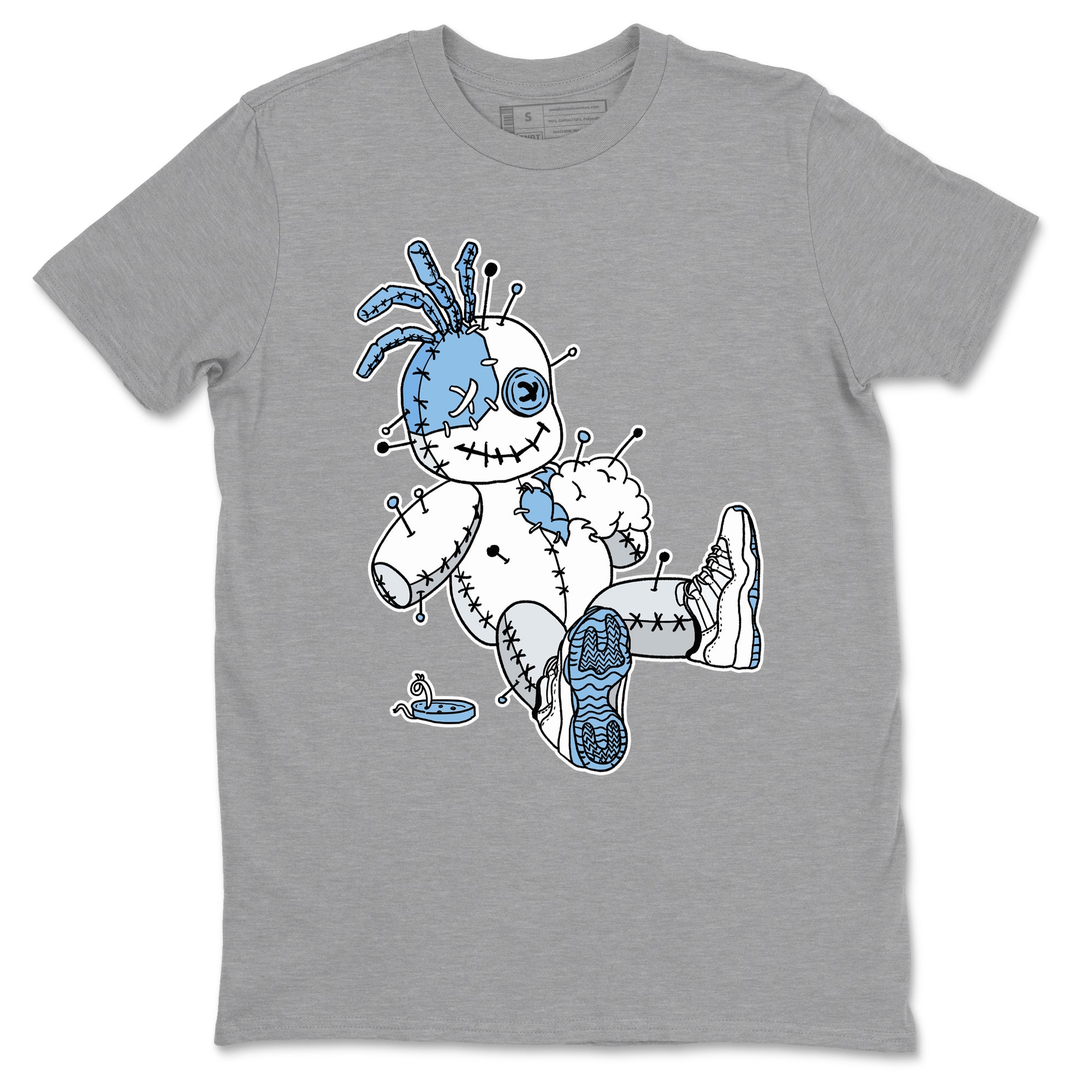Voodoo Doll snkmatch Tees - Air Jordan 11 Legend Blue