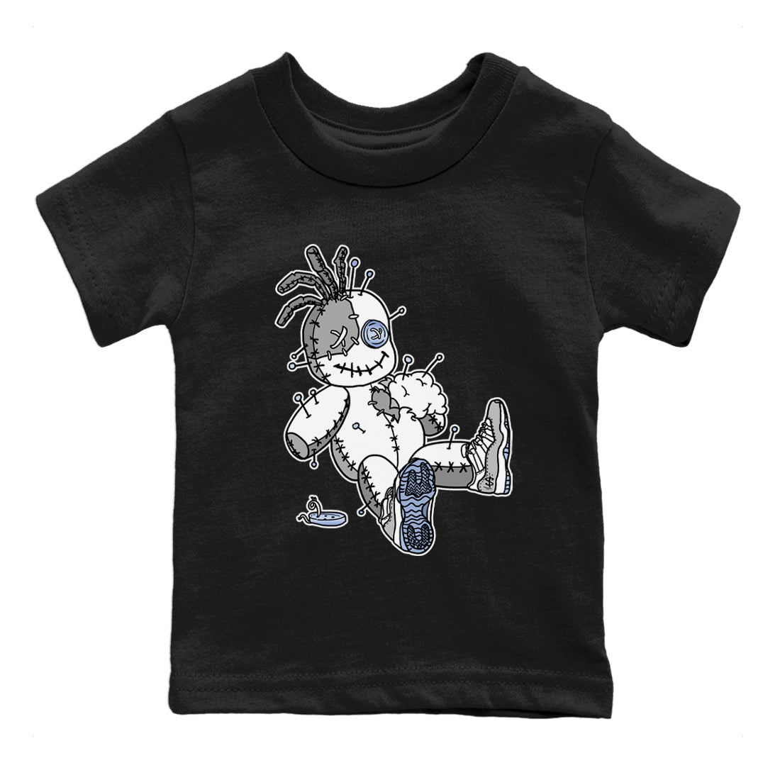 Voodoo Doll Kids Tops - Air Jordan 11 White Cement