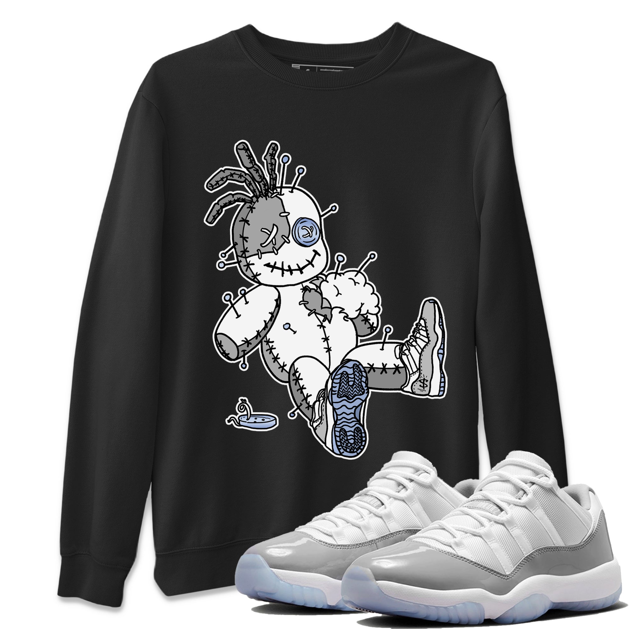 Voodoo Doll Unisex Tops - Air Jordan 11 White Cement
