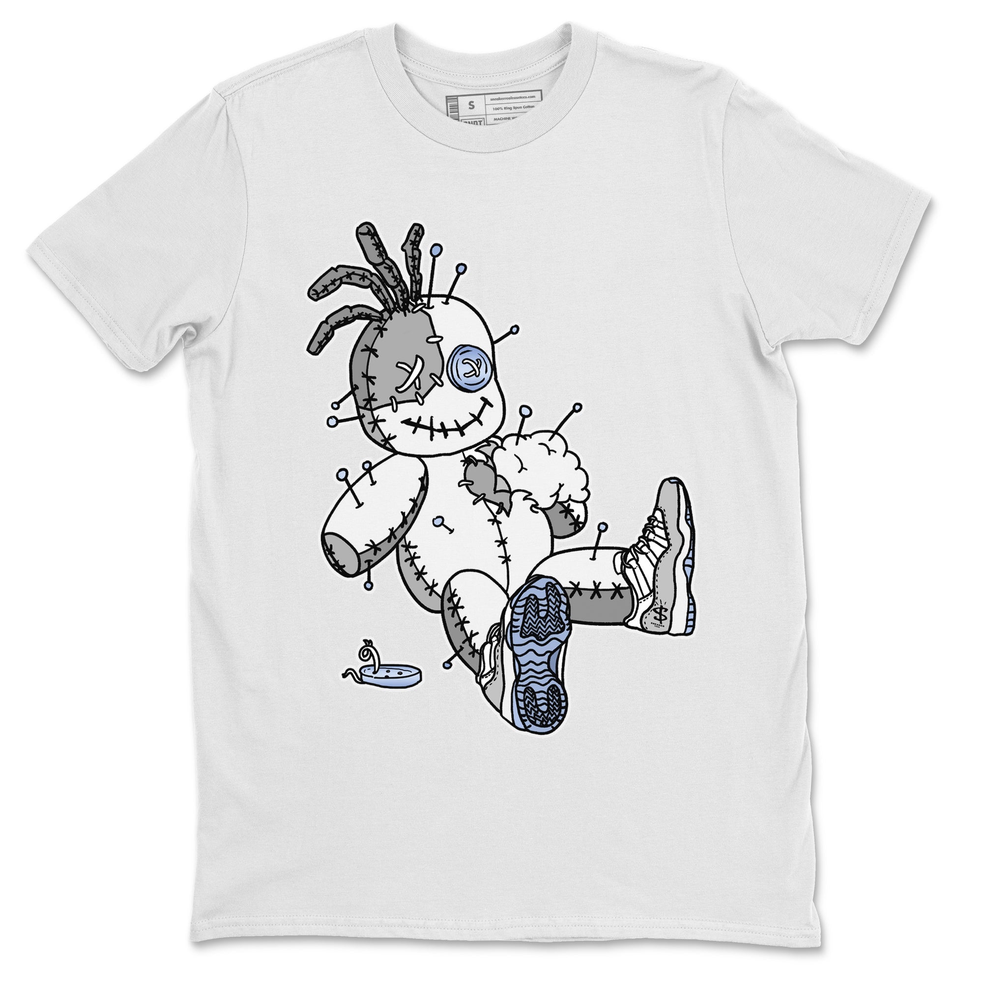 Voodoo Doll Unisex Tops - Air Jordan 11 White Cement