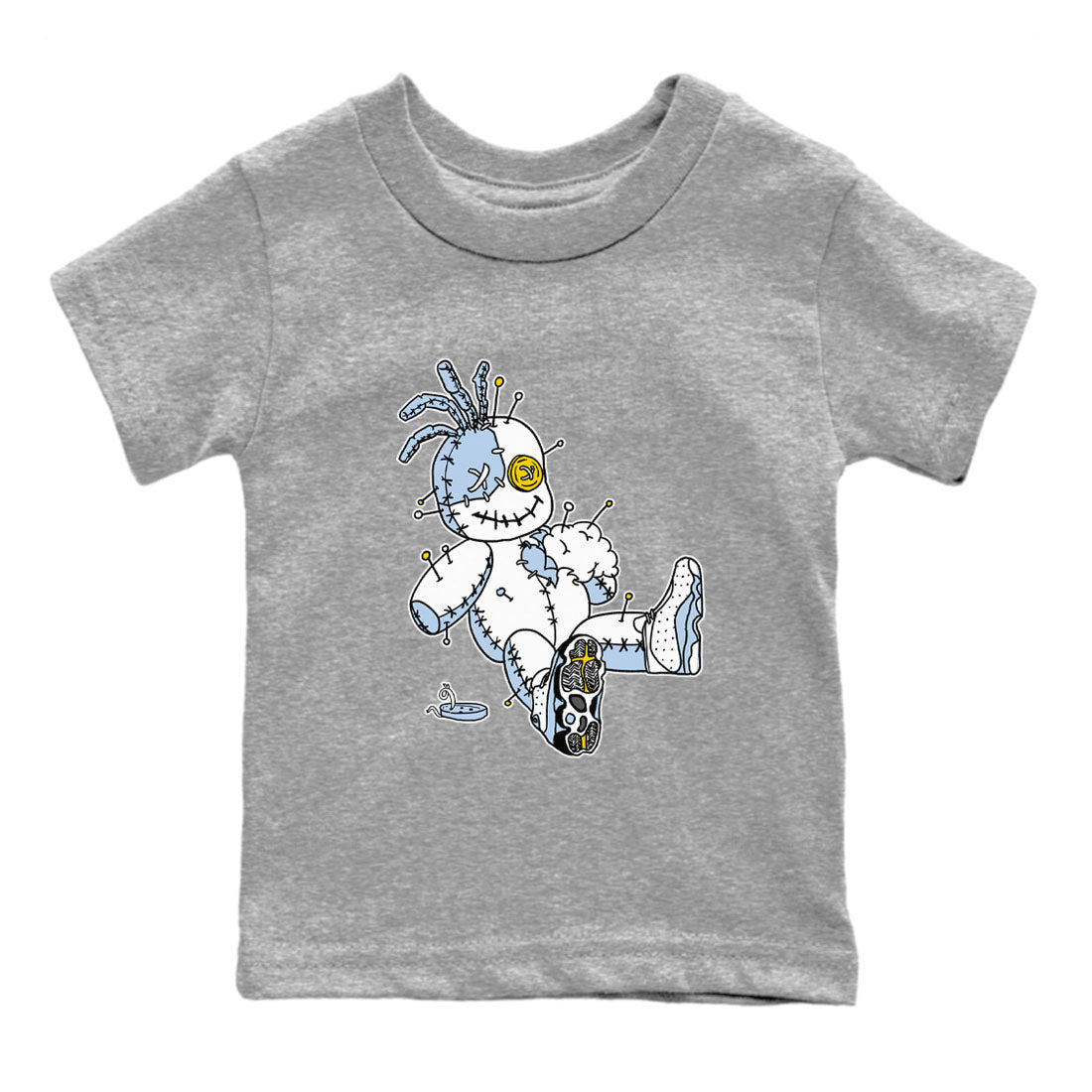 Voodoo Doll snkmatch Tees Kids - Air Jordan 13 Blue Grey