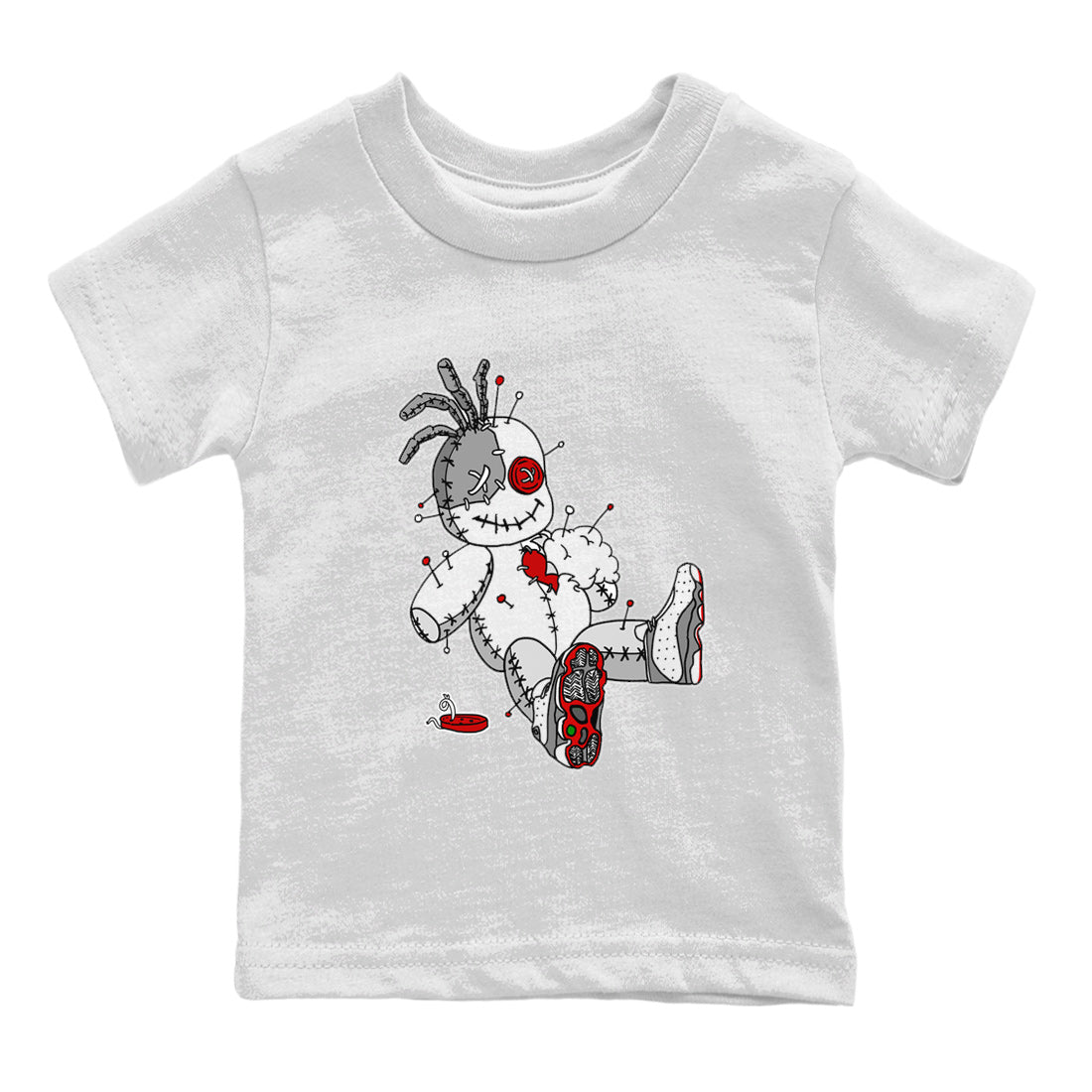 Voodoo Doll Kids Tops - Air Jordan 13 Wolf Grey