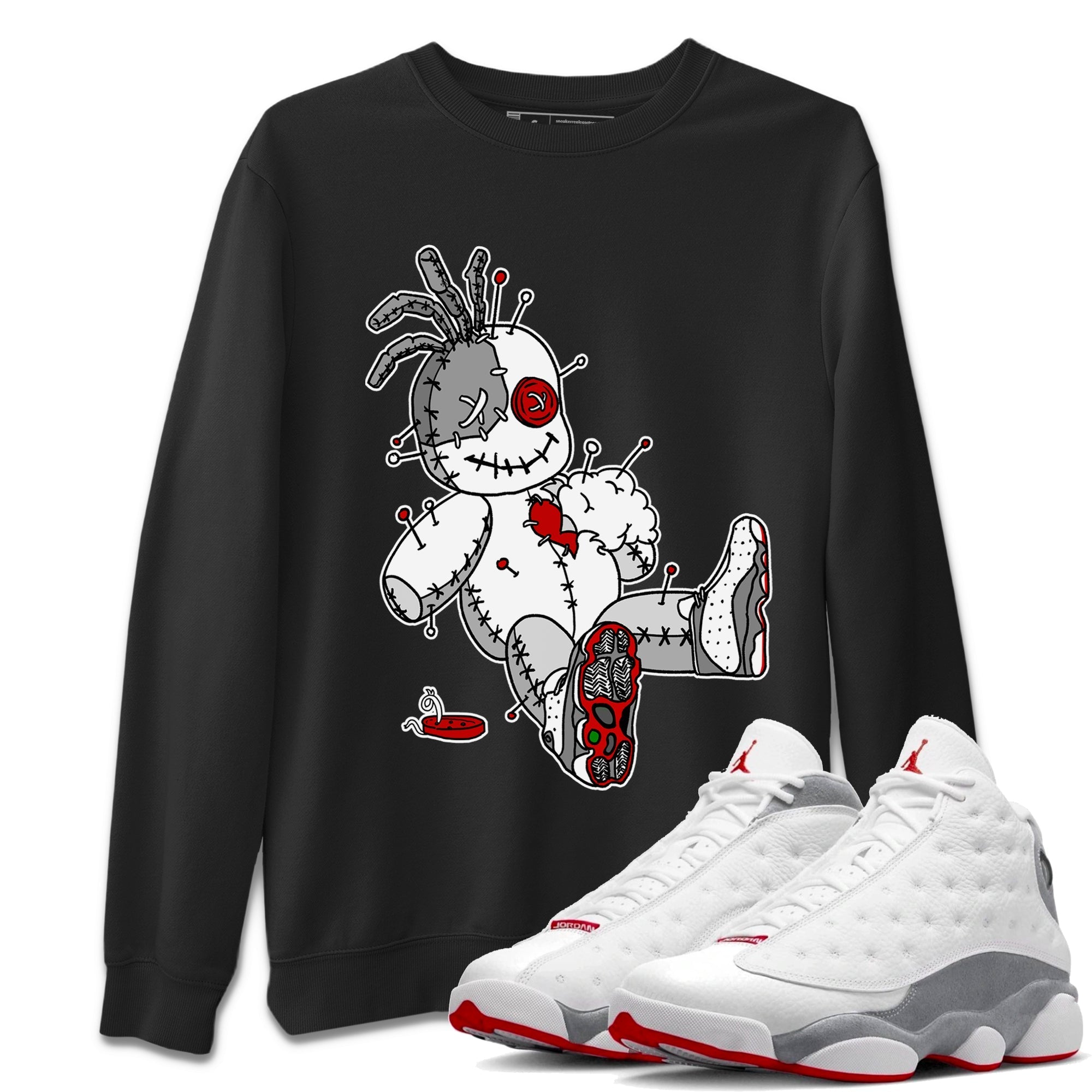 Voodoo Doll Unisex Tops - Air Jordan 13 Wolf Grey