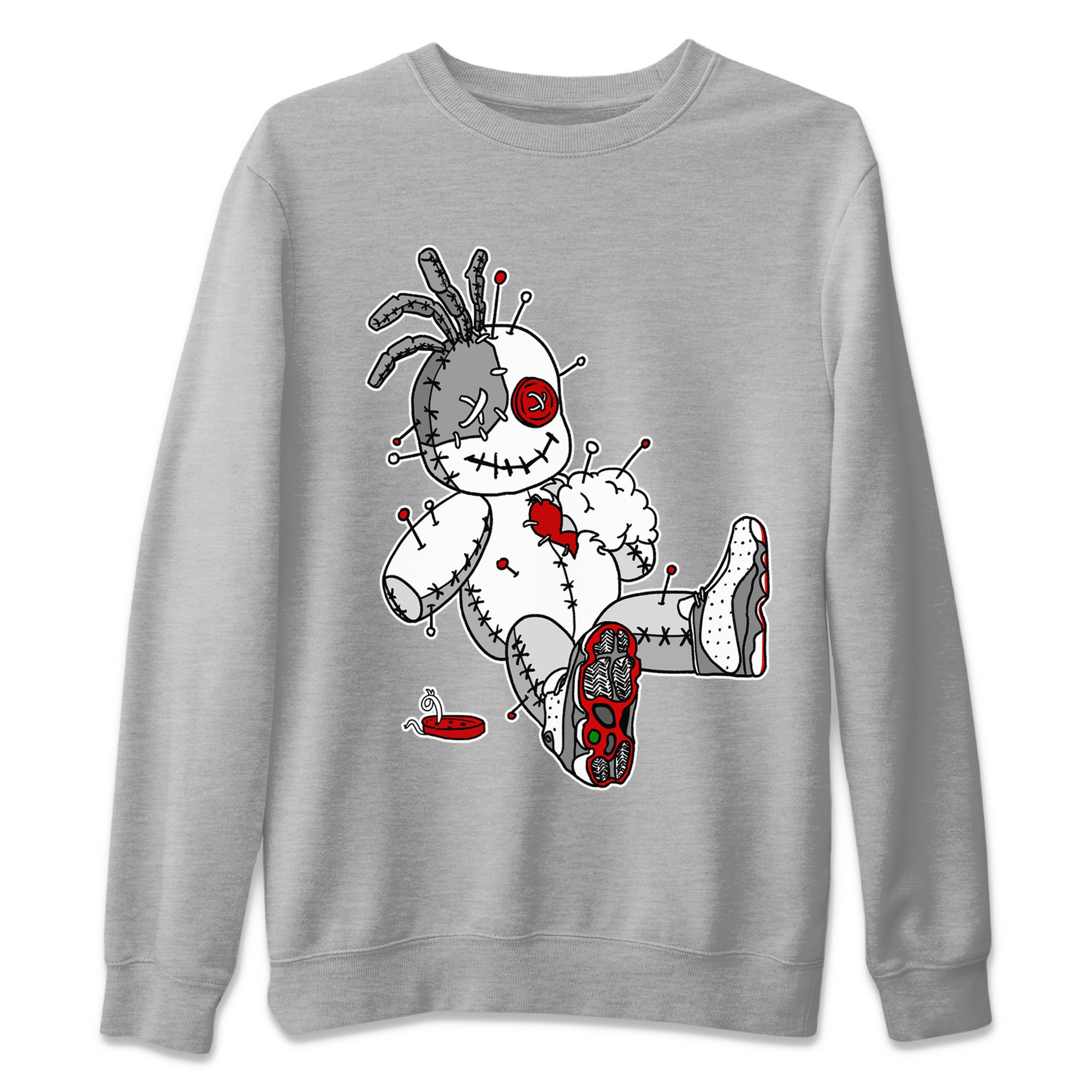 Voodoo Doll Unisex Tops - Air Jordan 13 Wolf Grey