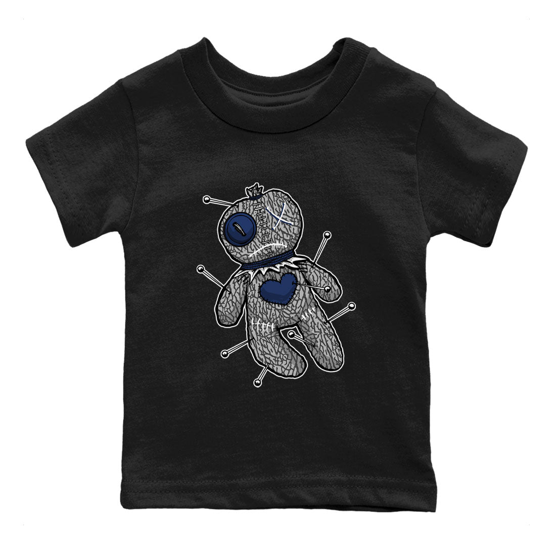 Voodoo Doll snkmatch Tees Kids - Air Jordan 3 Midnight Navy 2023