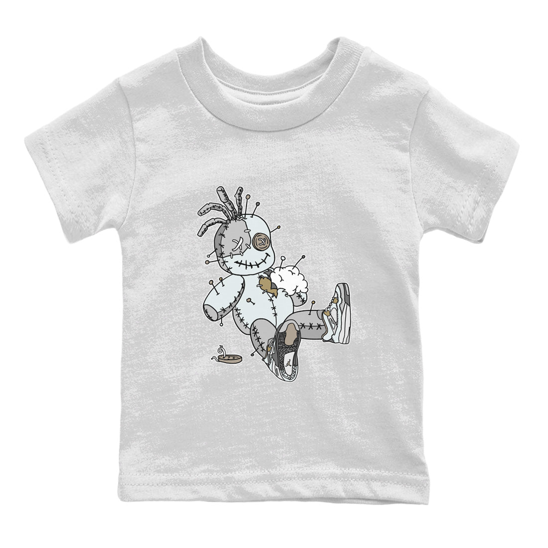 Voodoo Doll Kids Tops - Air Jordan 4 Craft