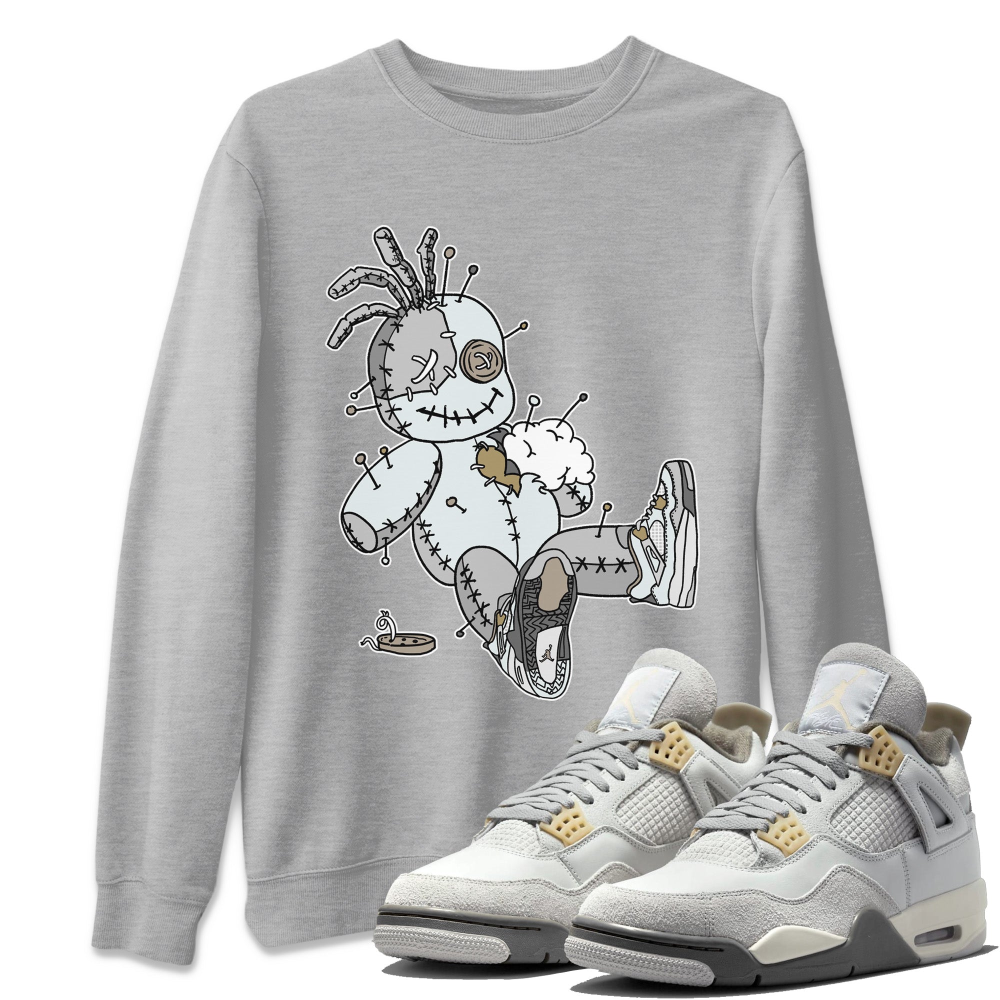 Voodoo Doll Unisex Tops - Air Jordan 4 Craft