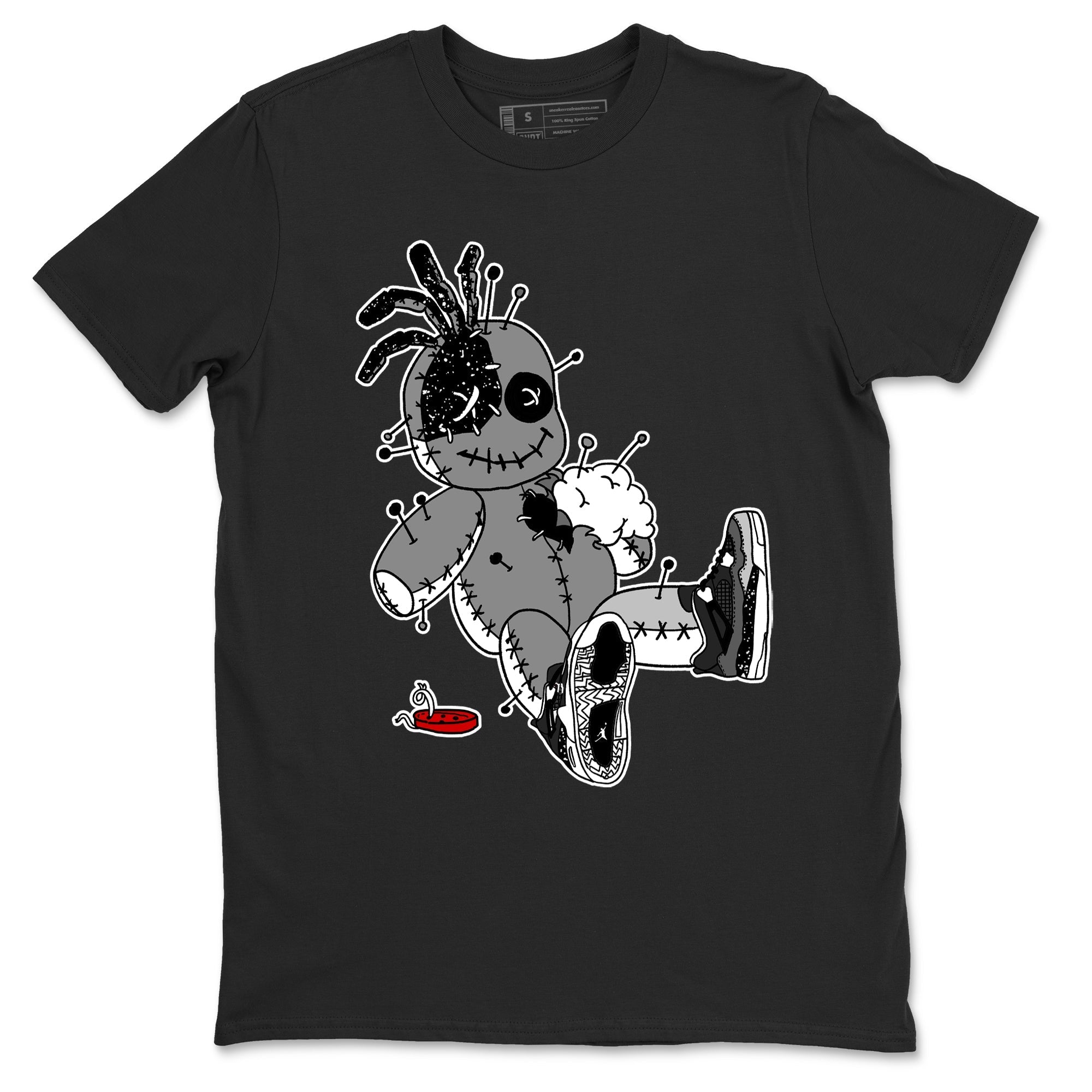 Voodoo Doll snkmatch Tees - Air Jordan 4 Fear