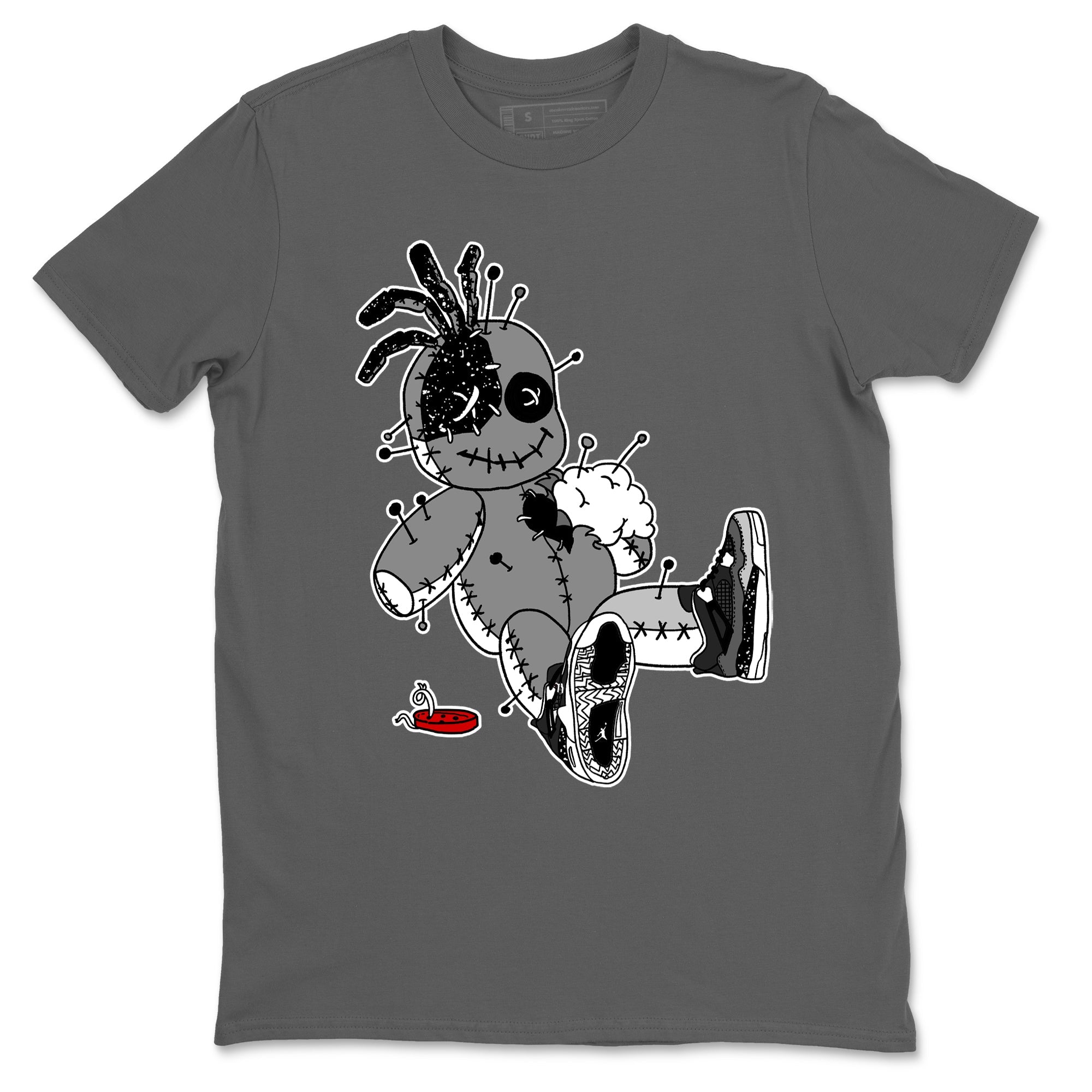 Voodoo Doll snkmatch Tees - Air Jordan 4 Fear
