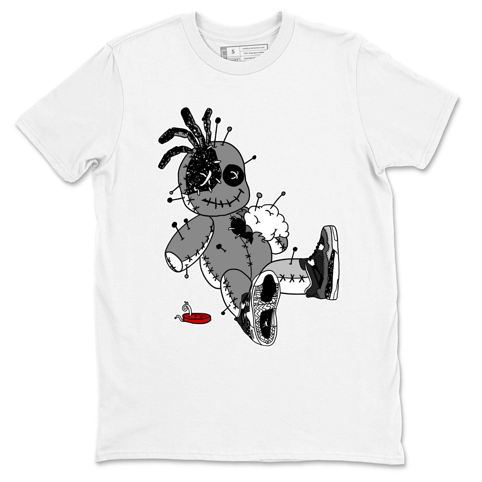 Voodoo Doll snkmatch Tees - Air Jordan 4 Fear