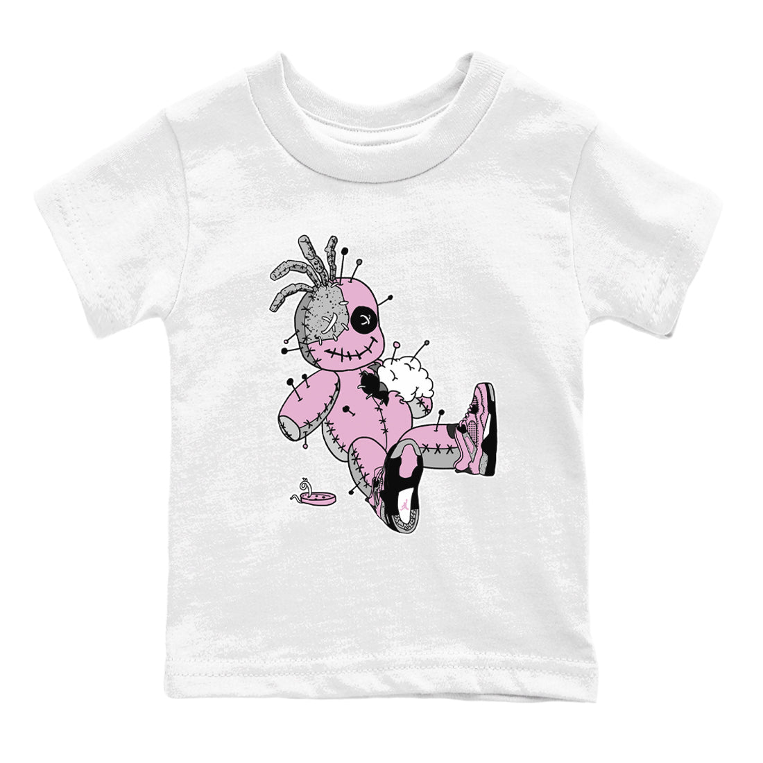 Voodoo Doll snkmatch Tees Kids - Air Jordan 4 Orchid
