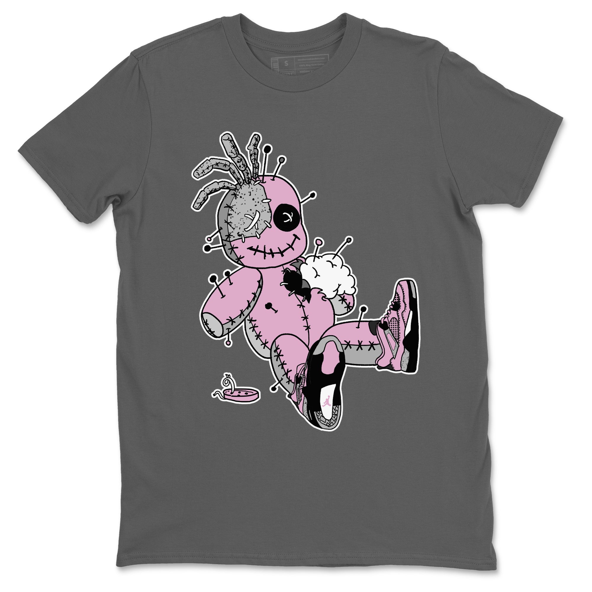 Voodoo Doll snkmatch Tees - Air Jordan 4 Orchid