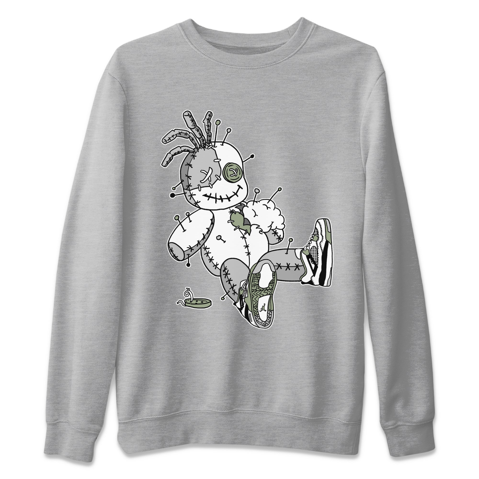 Voodoo Doll Unisex Tops - Air Jordan 4 Seafoam