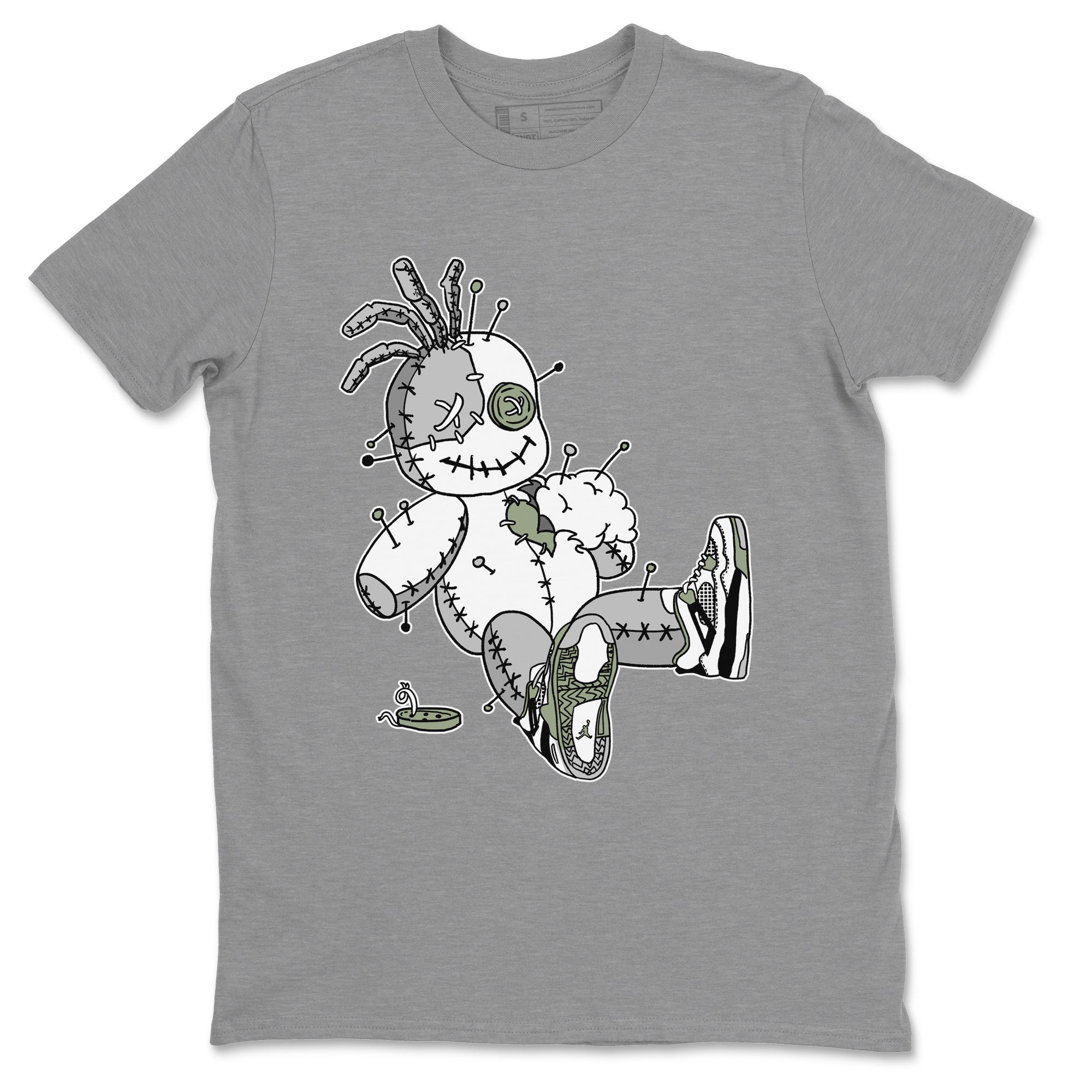 Voodoo Doll Unisex Tops - Air Jordan 4 Seafoam
