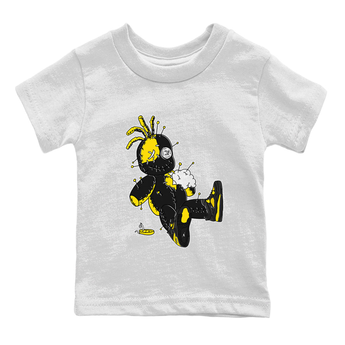 Voodoo Doll Kids Tops - Air Jordan 4 Thunder
