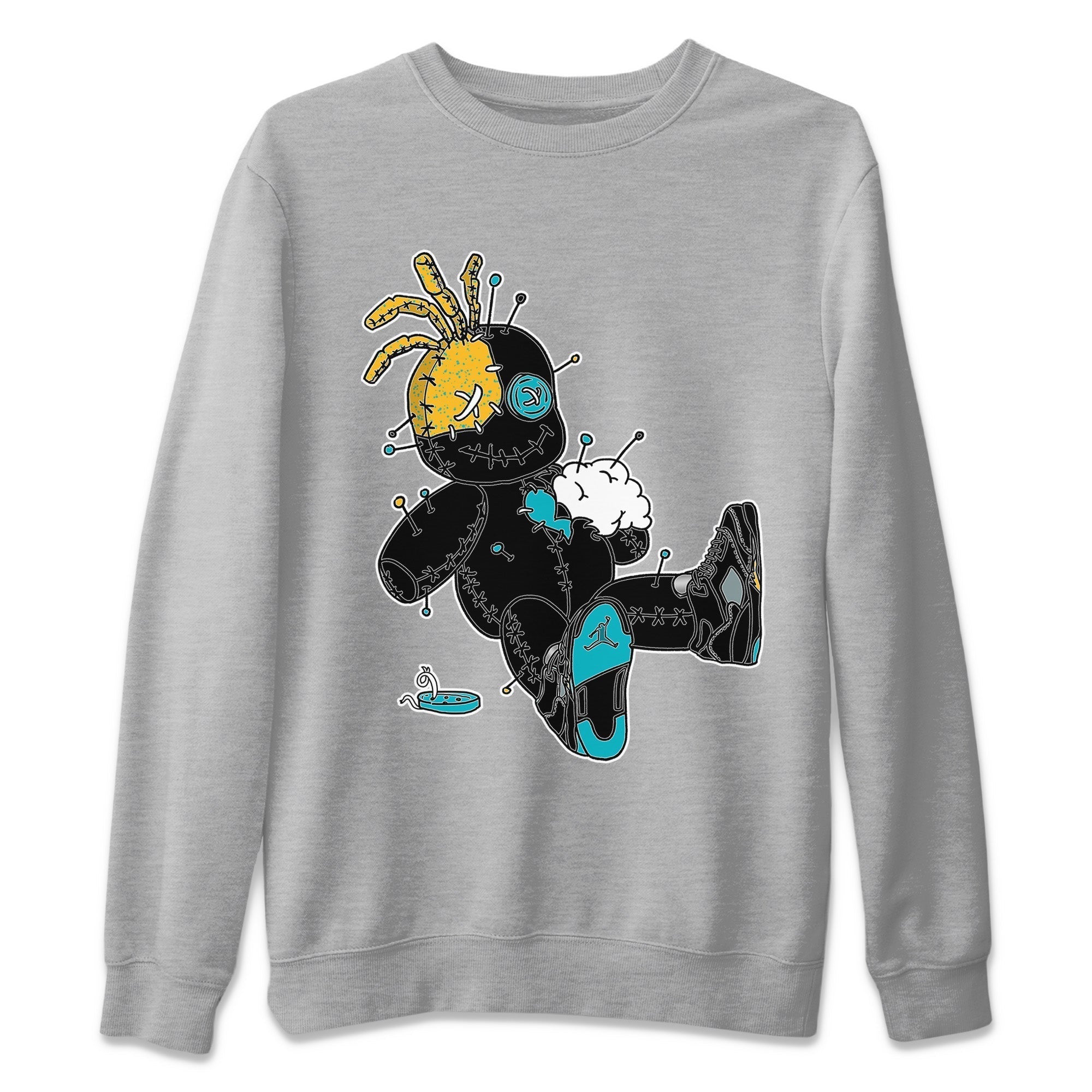 Voodoo Doll Unisex Tops - Air Jordan 5 Aqua