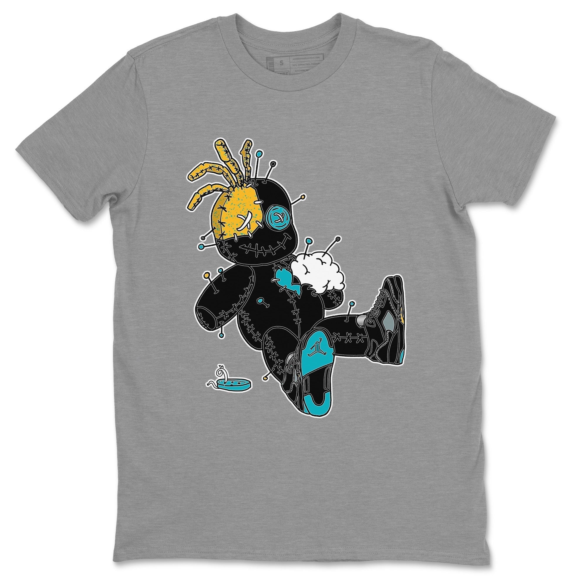 Voodoo Doll Unisex Tops - Air Jordan 5 Aqua