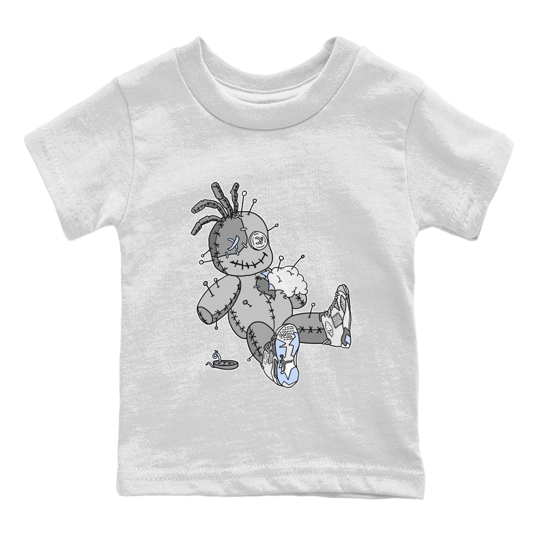 Voodoo Doll Kids Tops - Air Jordan 6 Cool Grey