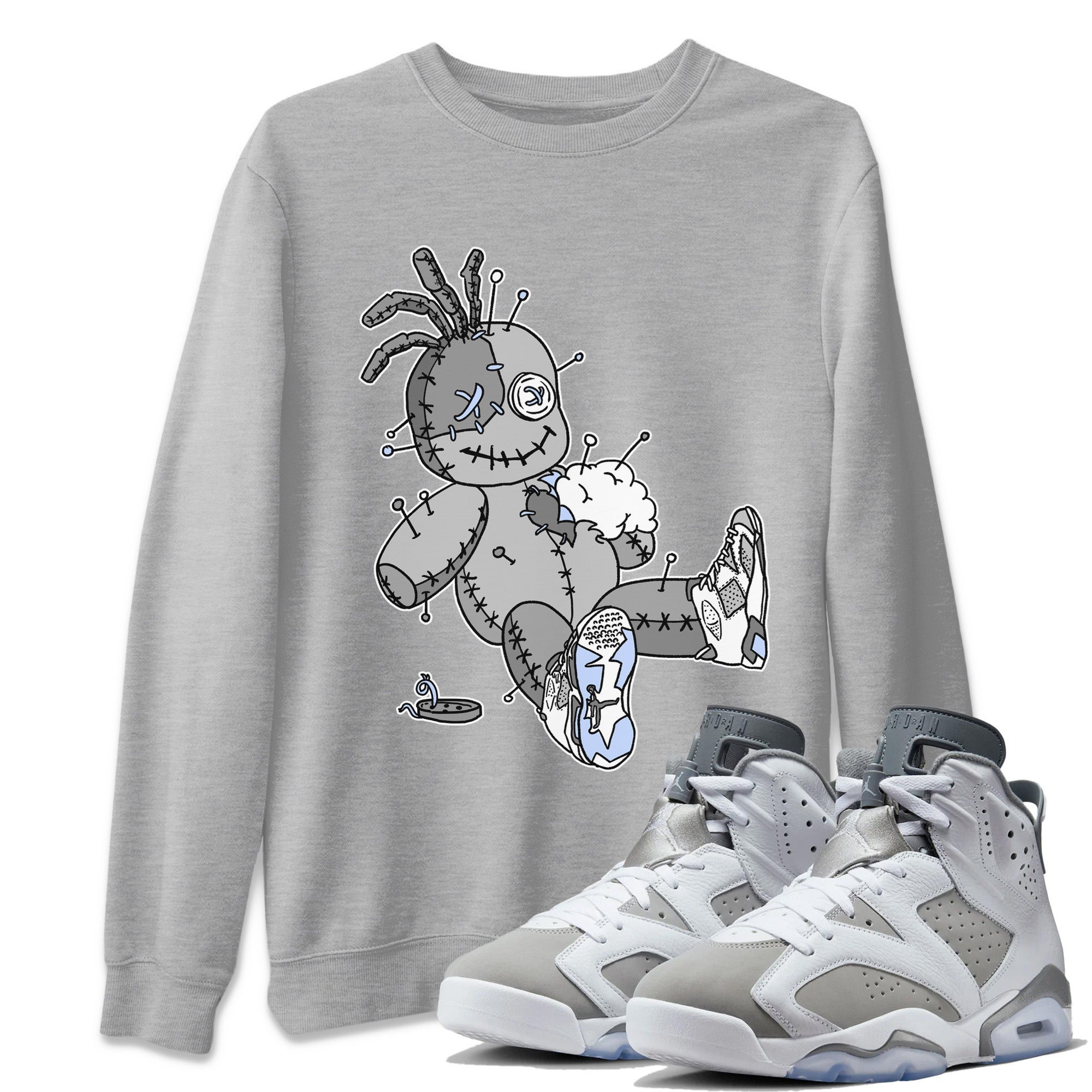 Voodoo Doll Unisex Tops - Air Jordan 6 Cool Grey